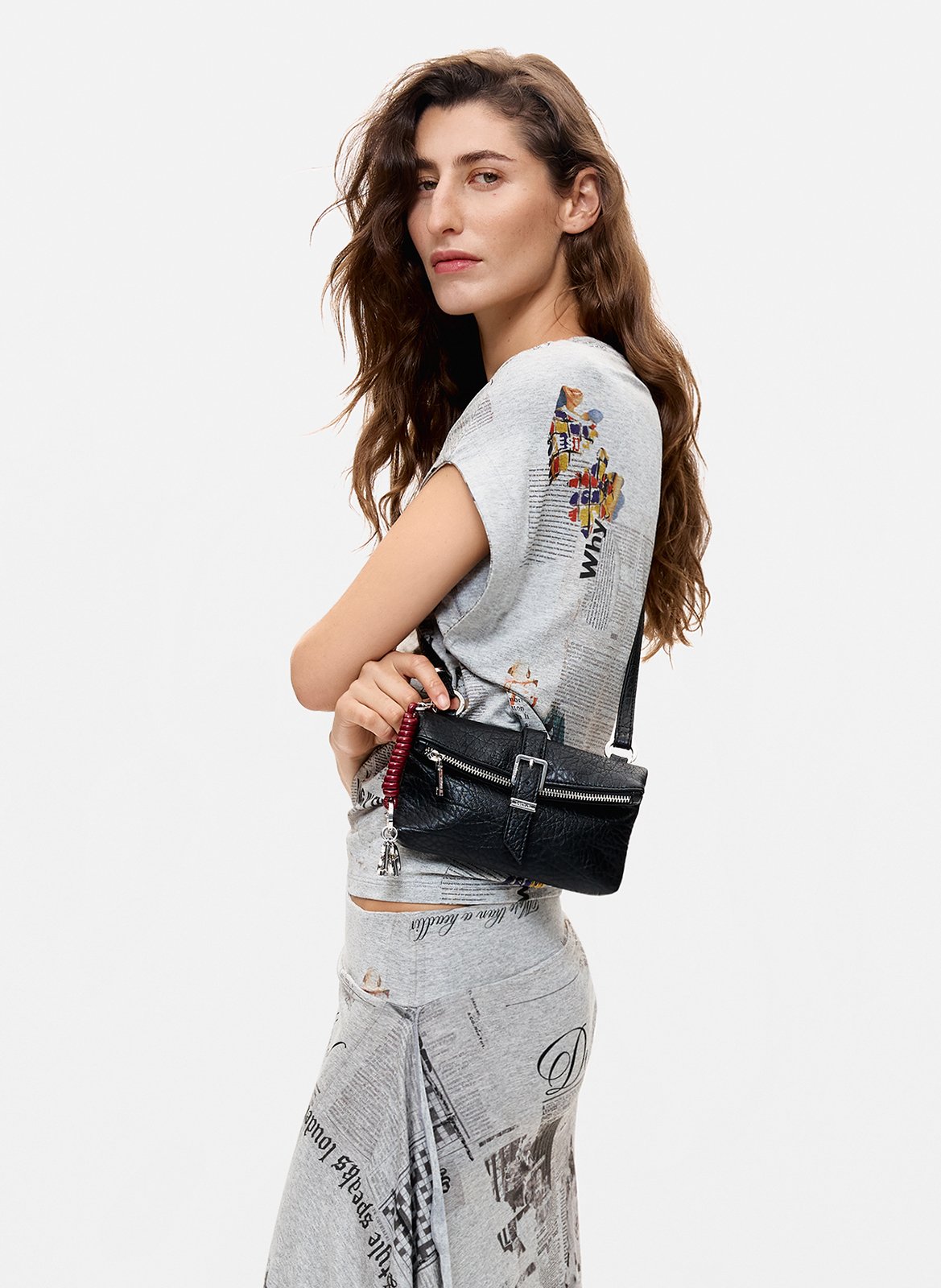 Sac bandoulière DESIGUAL Noir