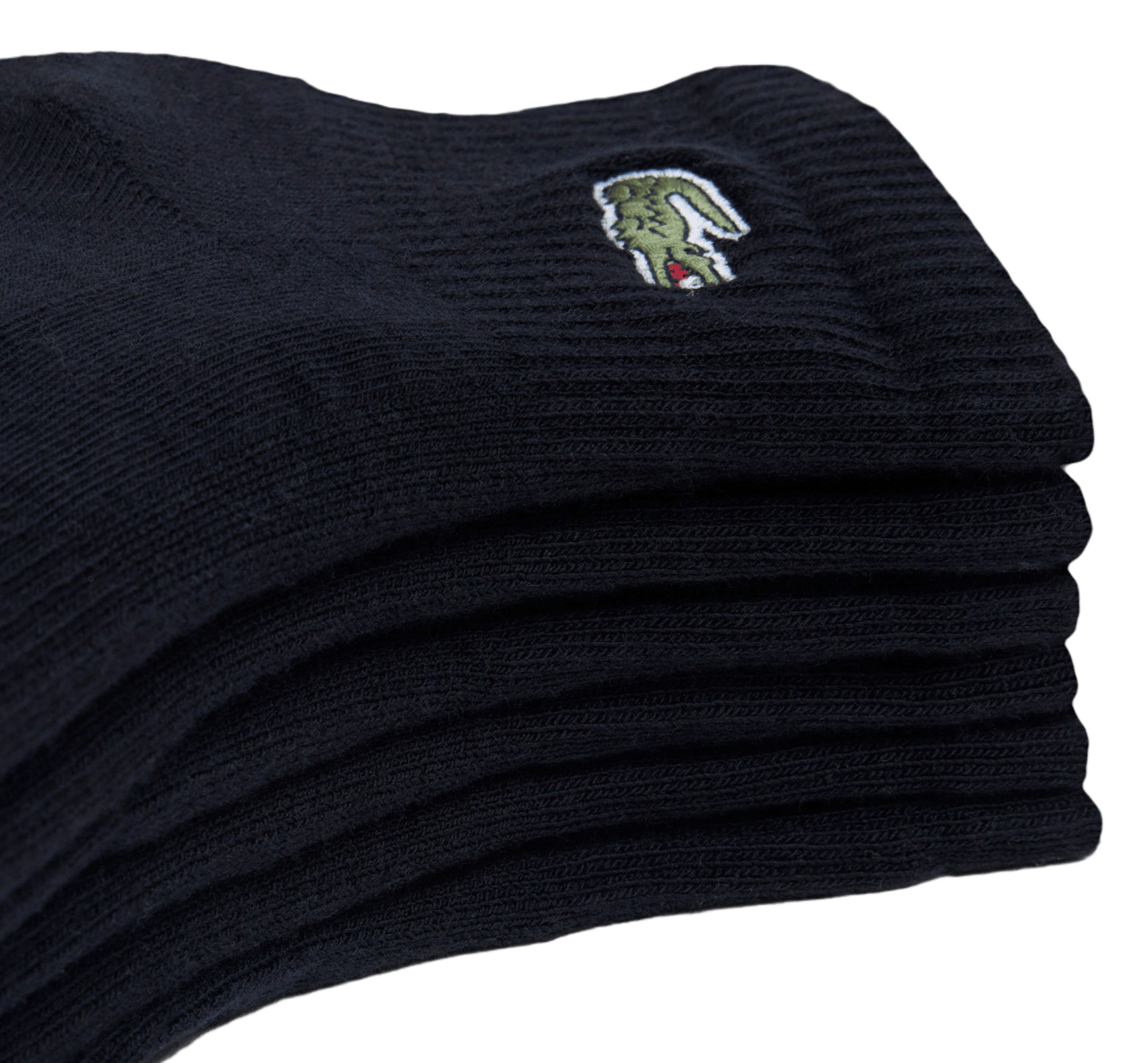 Pack of 3 pairs of cotton-blend socks LACOSTE Black
