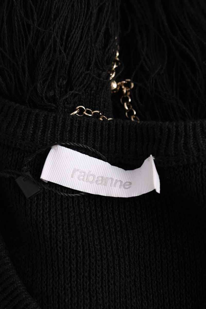 Azawood sleeveless top PACO RABANNE - Seconde Main Black