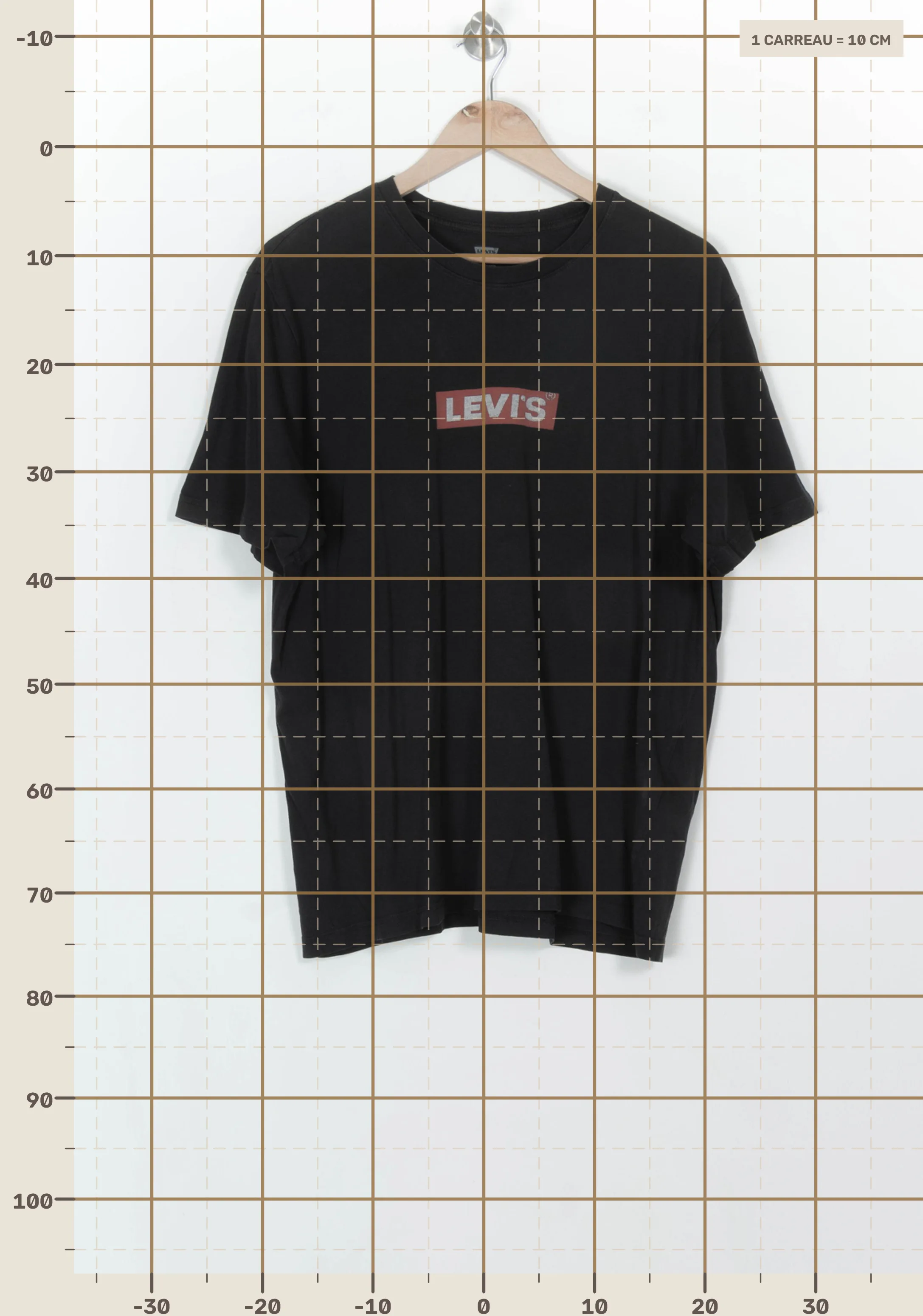 T-shirt LEVI'S - Seconde main Black