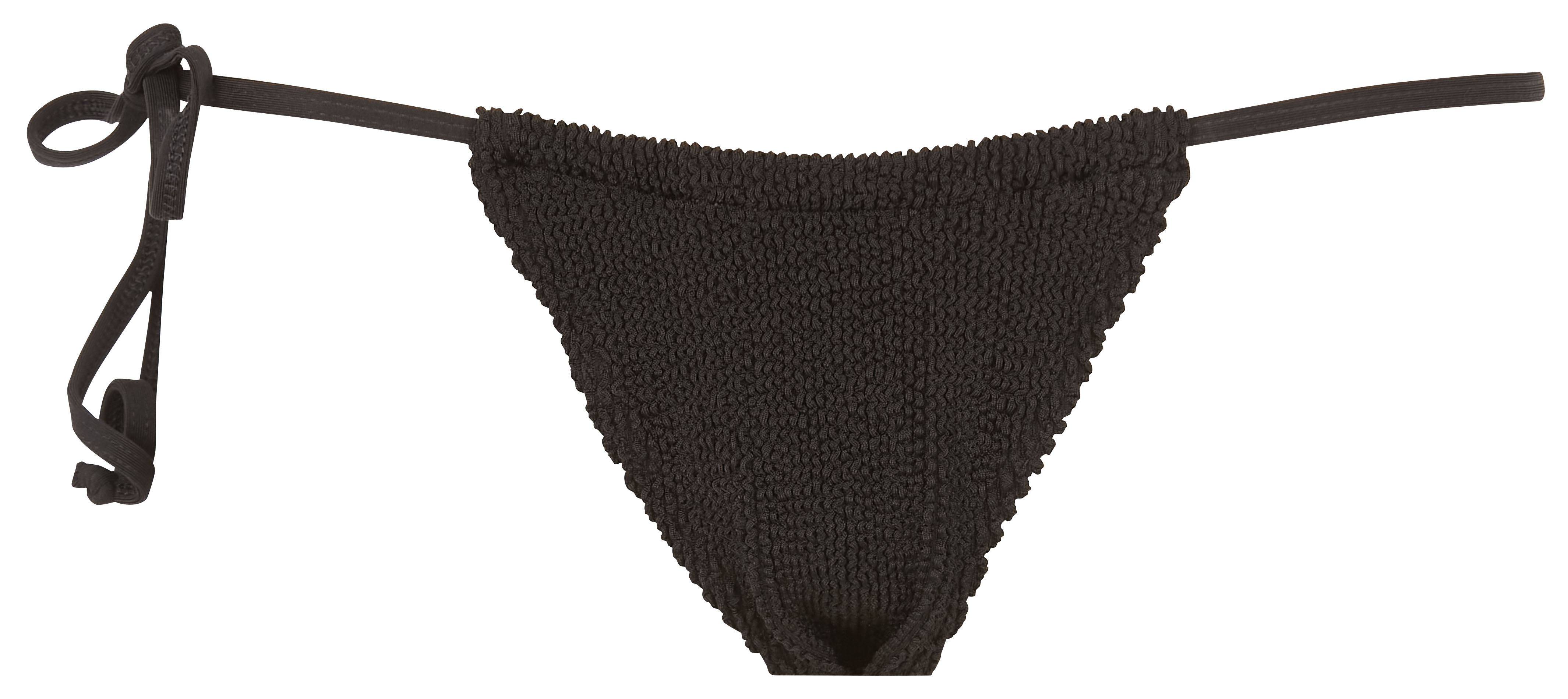 Textured Bikini Bottoms Black Bound Women Place des Tendances