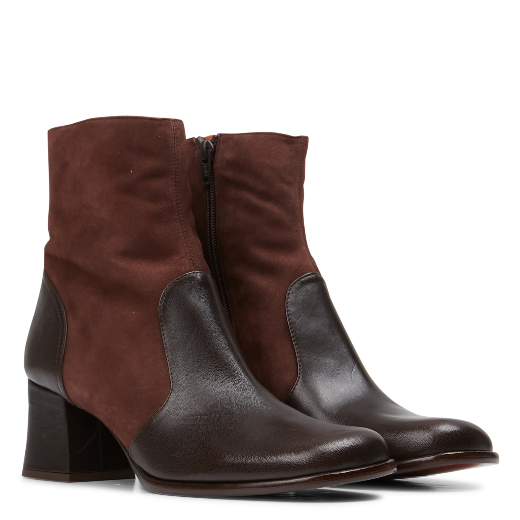 Leather ankle boots CHIE MIHARA Brown