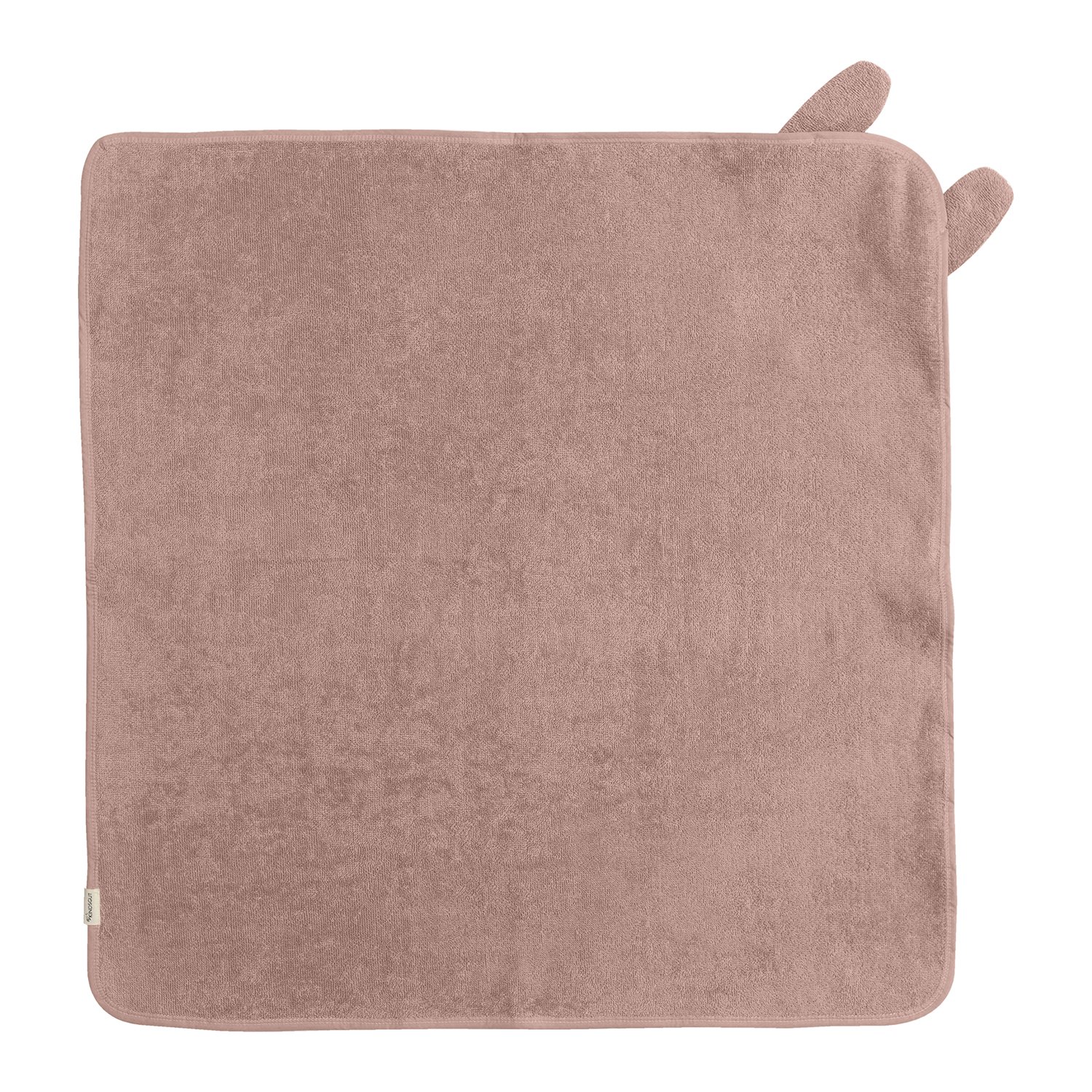 Rabbit hooded towel KINDSGUT Yellow