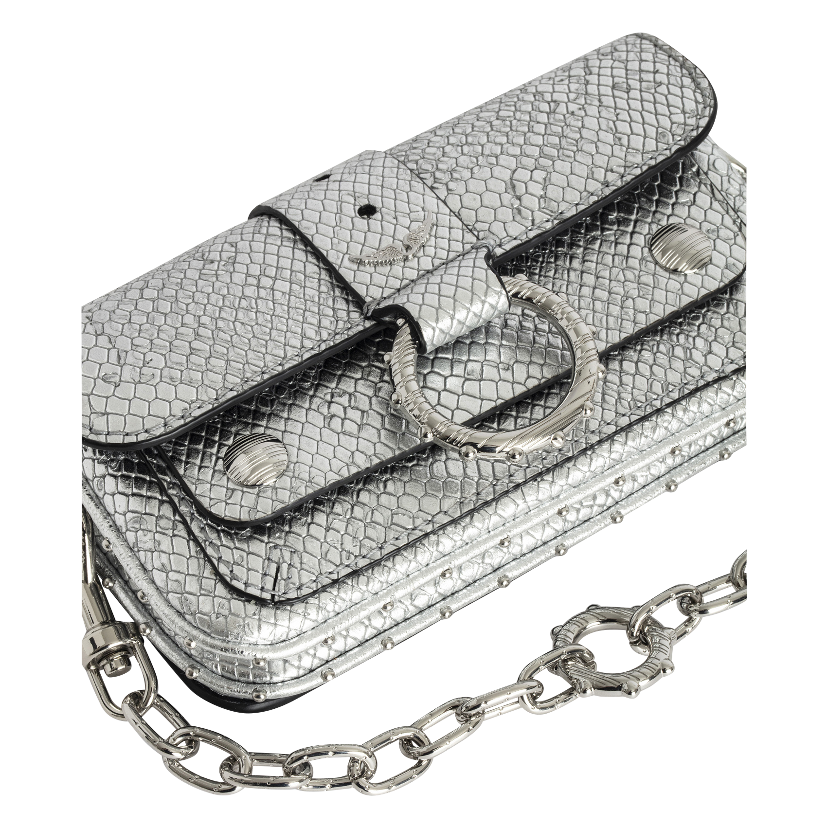 Dori leather shoulder bag ZADIG&VOLTAIRE Grey