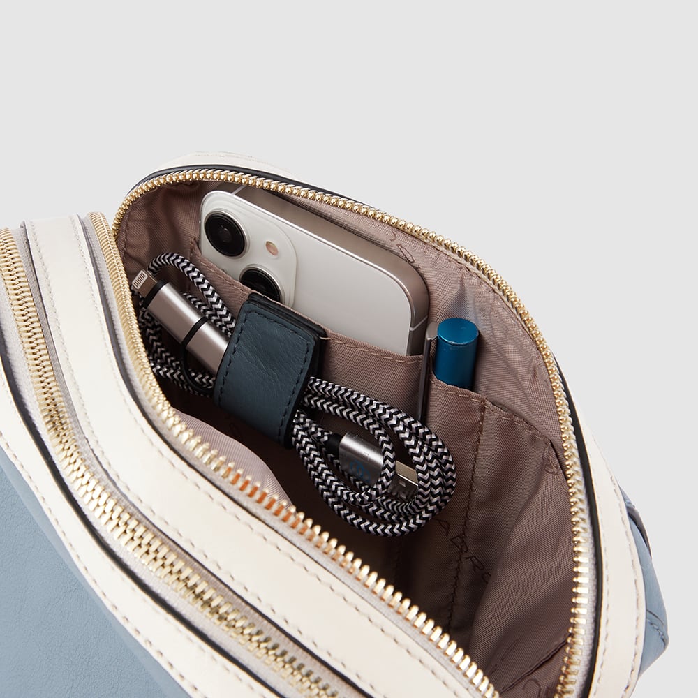 Crossbody Camera Case Style Bag PIQUADRO Black