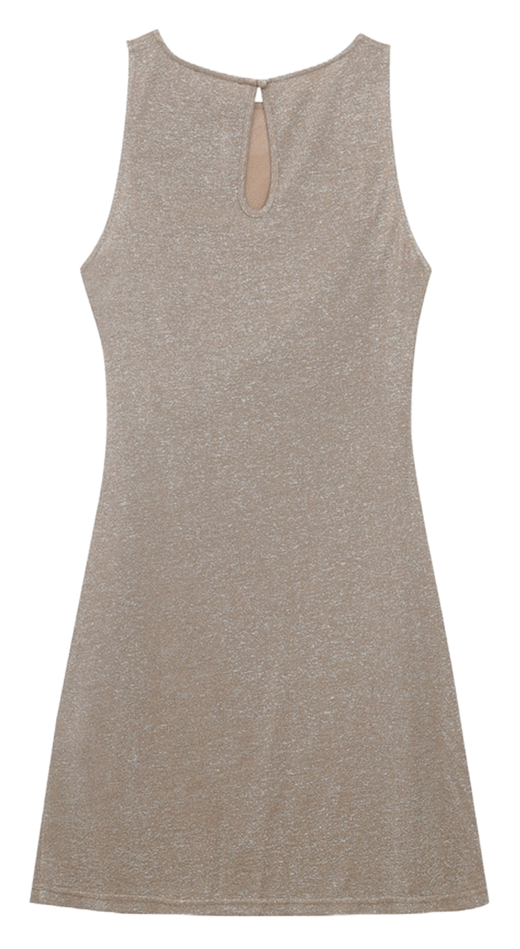Robe courte col rond GRACE ET MILA Brown
