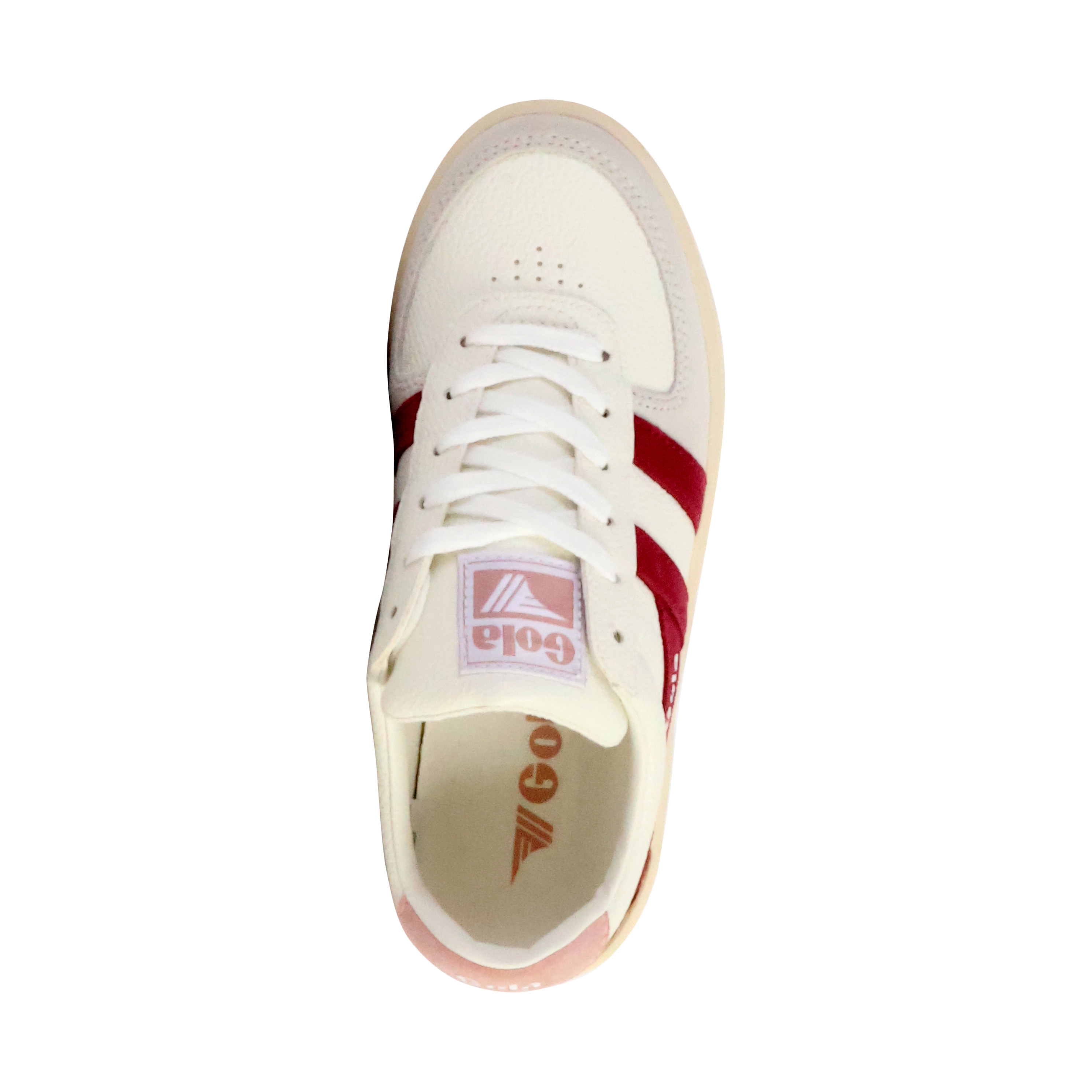 Grand Slam Trident leather sneakers GOLA Red
