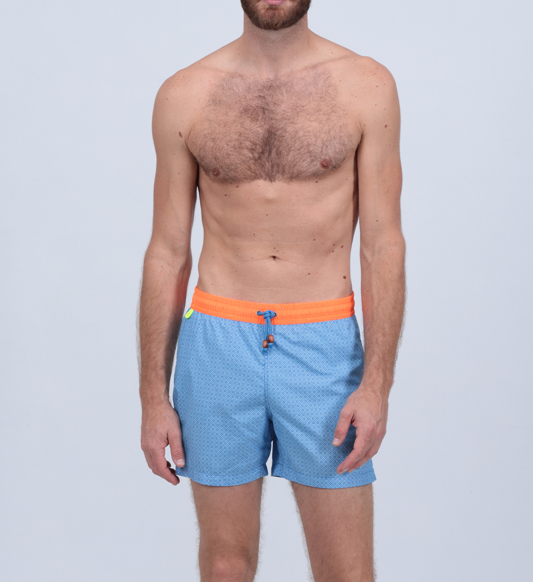 Swim trunks - azulejos GILI'S Blue