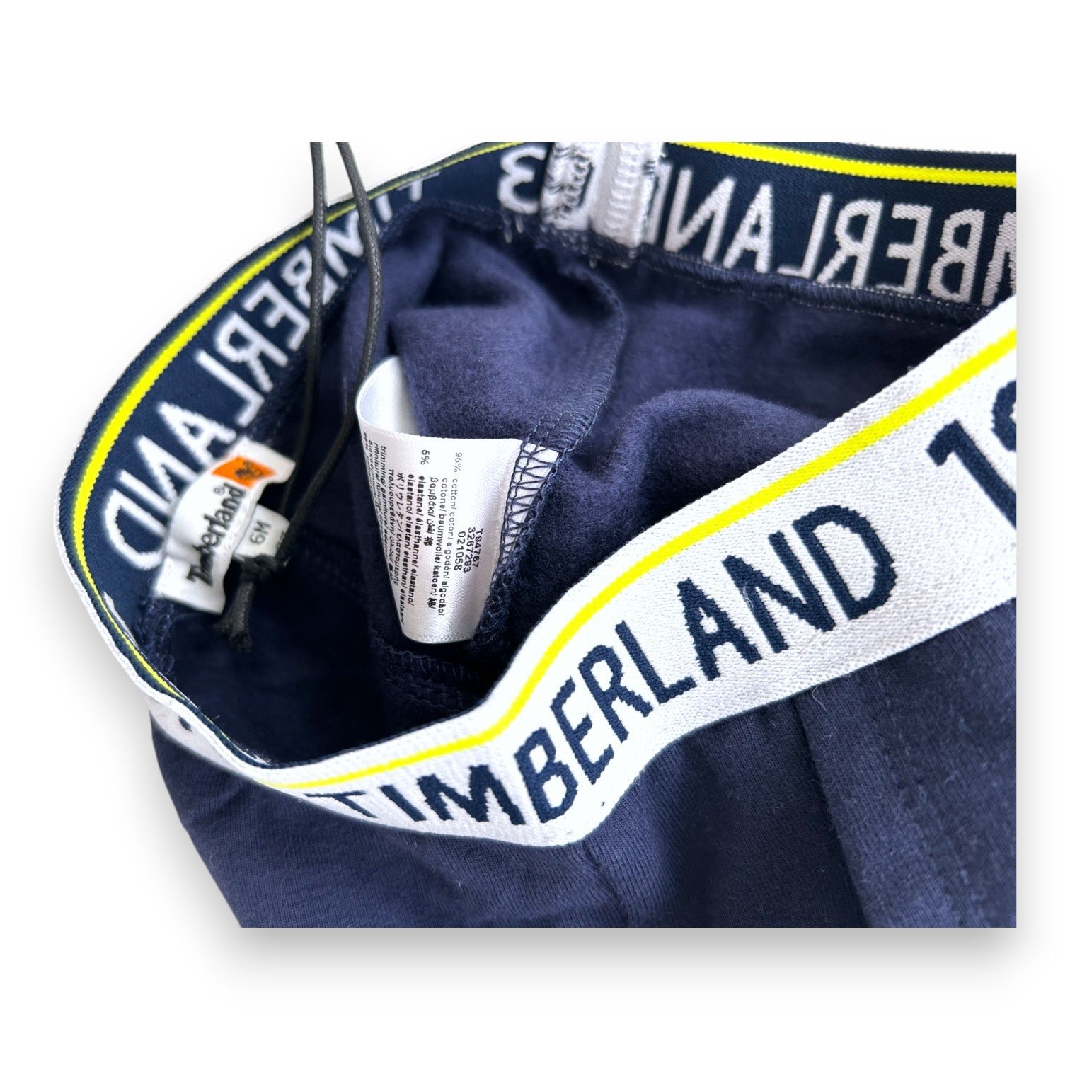 Blue baby pants - 6 months TIMBERLAND - Seconde Main Blue