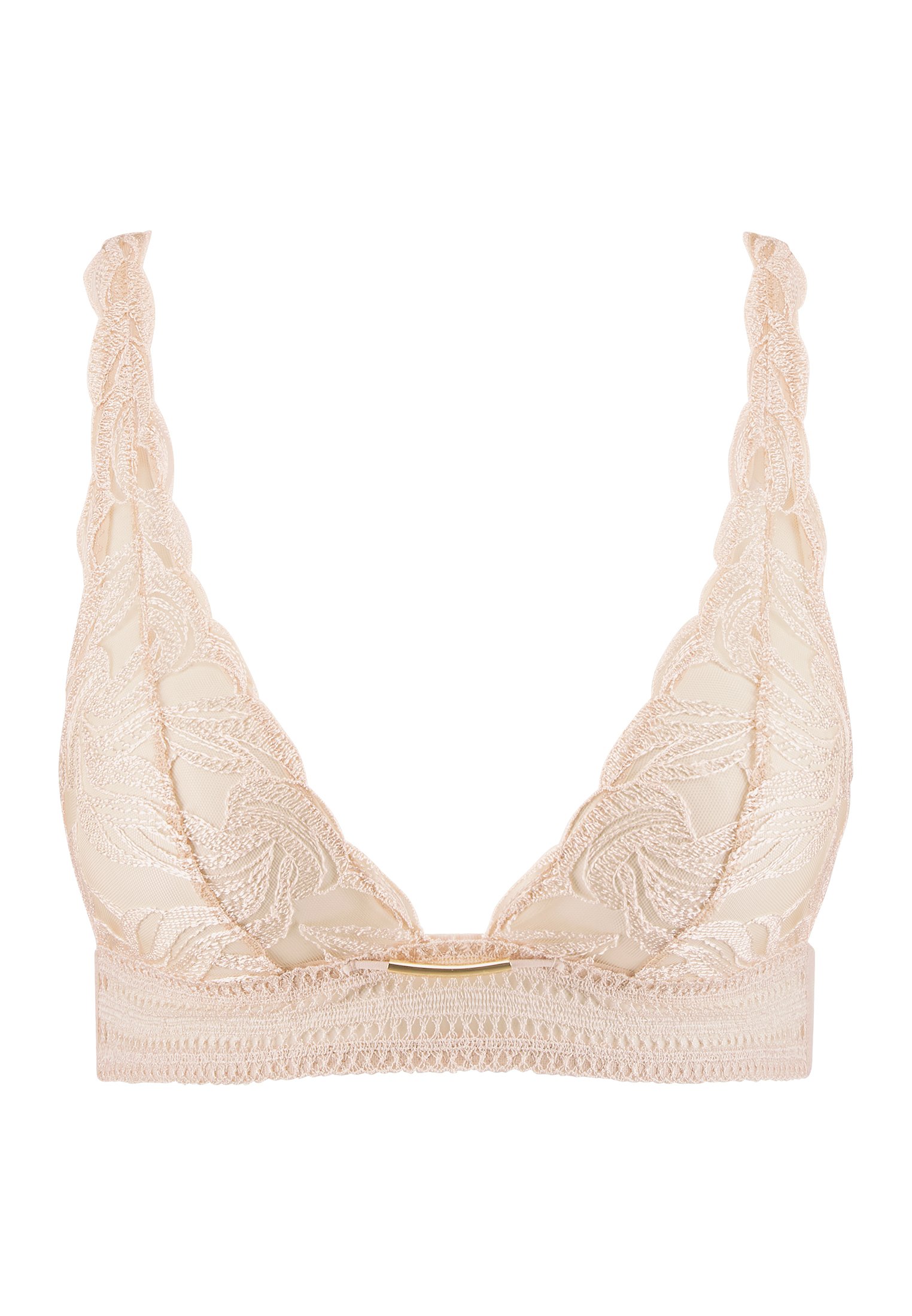 Triangle bralette AUBADE Beige