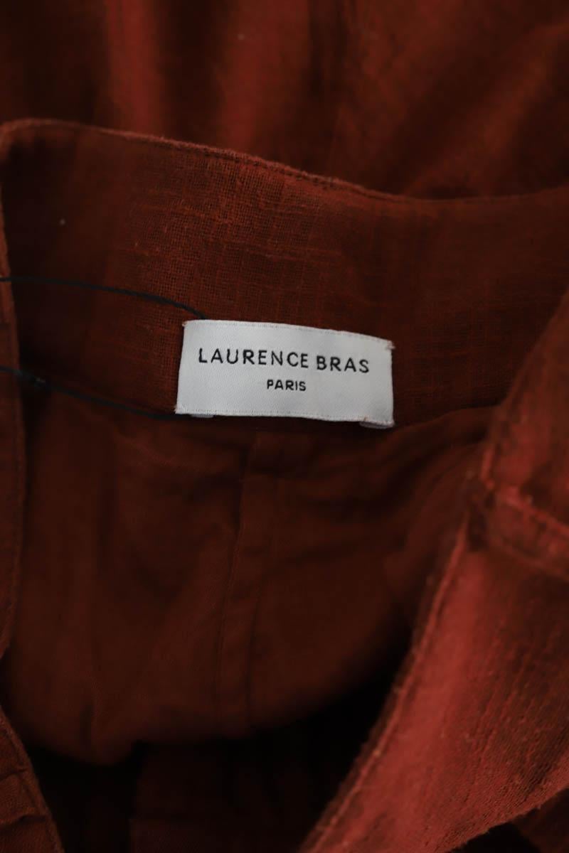 Slim-fit cotton cargo pants LAURENCE BRAS - Seconde Main Brown