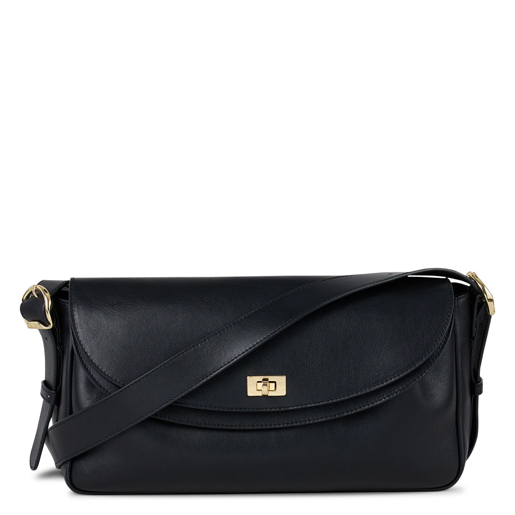 Bowlingtas van nerfleer met rits SANDRO