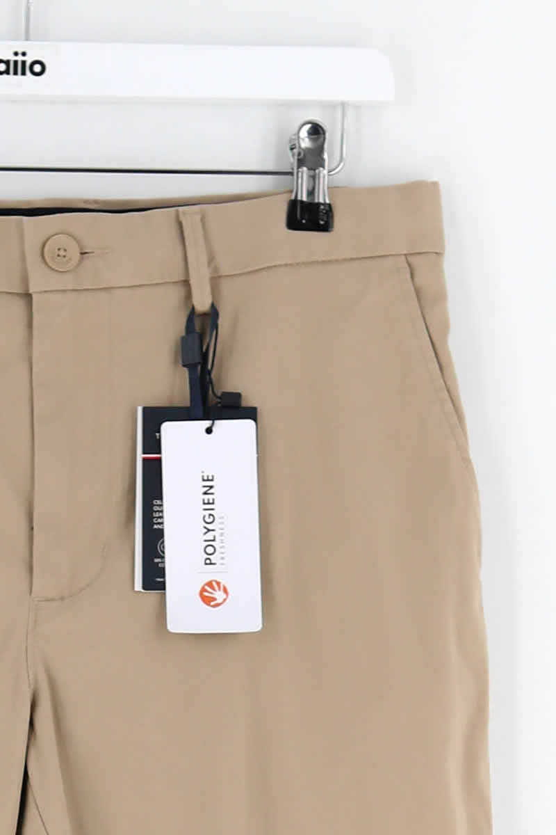 Carrot trousers TOMMY HILFIGER - SECONDE MAIN Beige