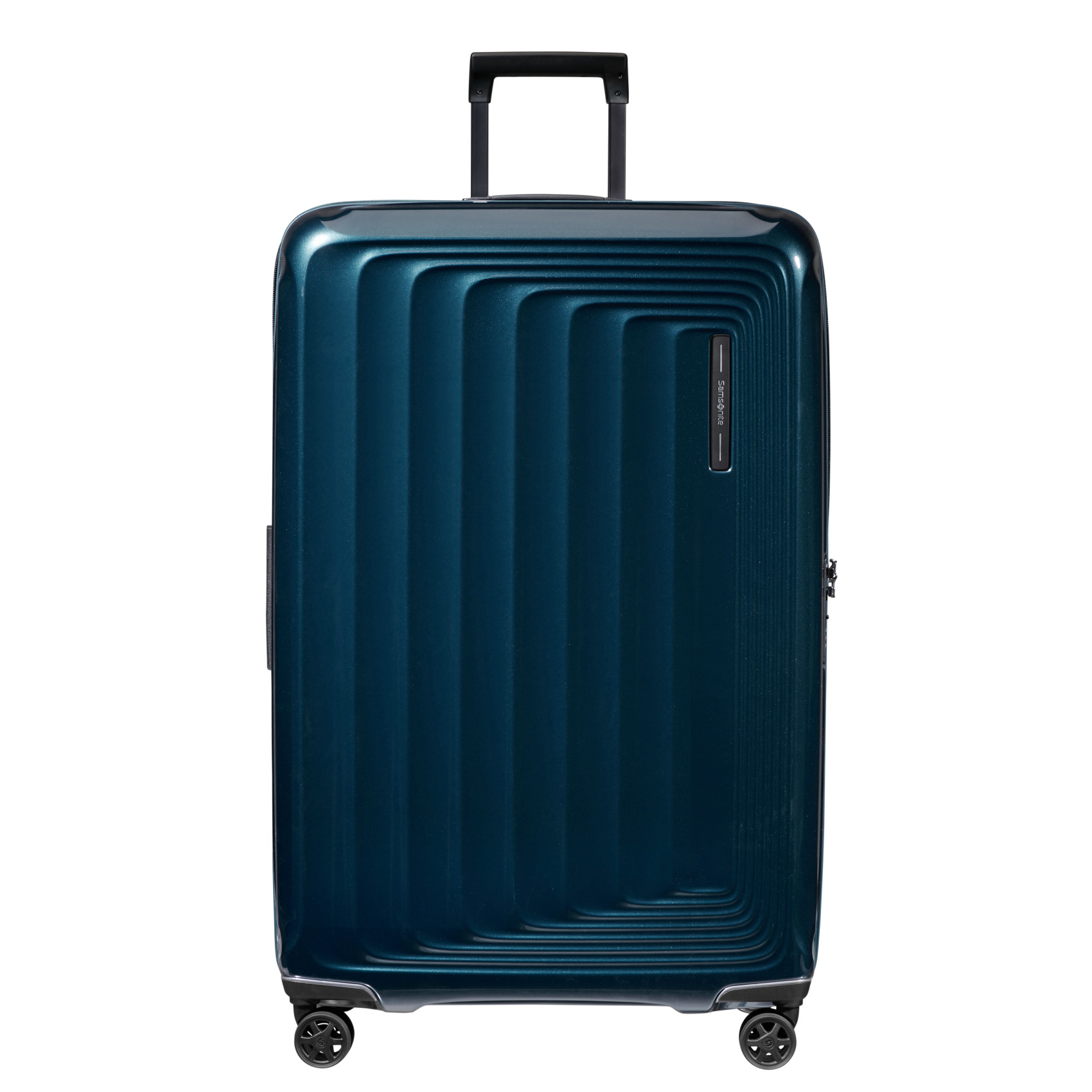 Nuon 4-wheel suitcase size xl SAMSONITE Blue