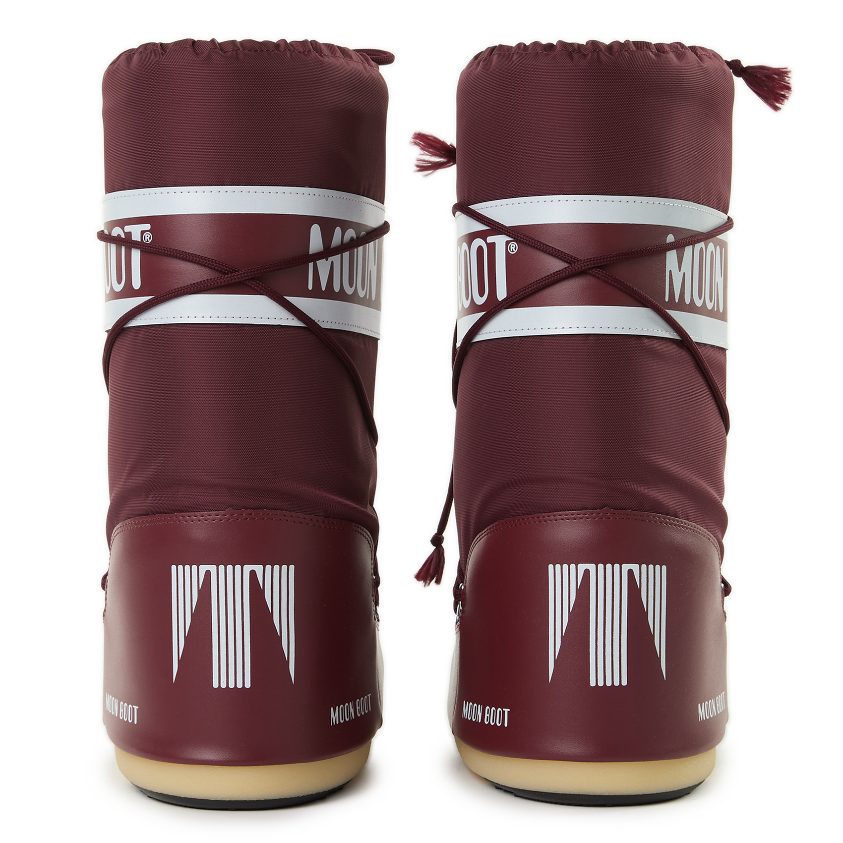 Bottes à lacets MOON BOOT Rouge