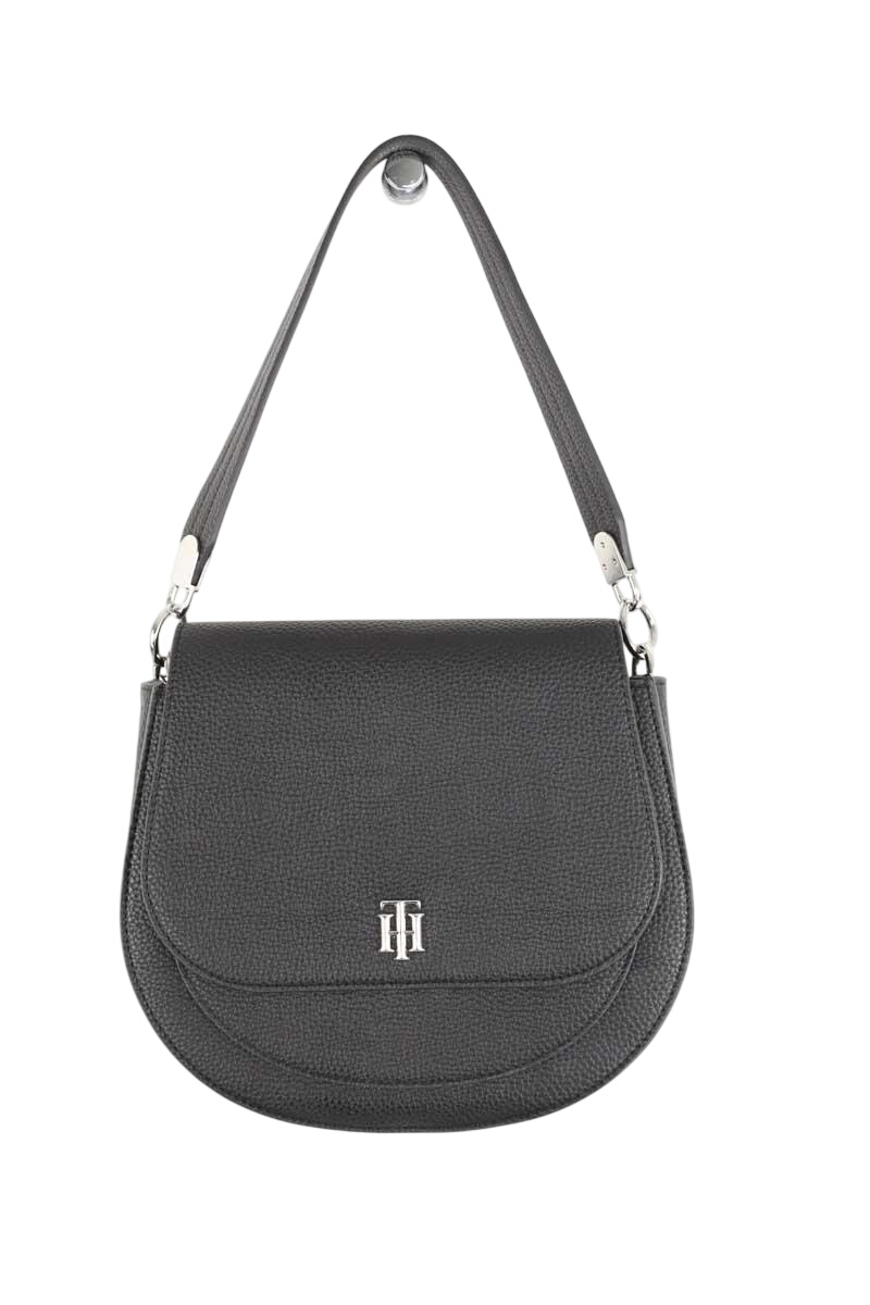 Shoulder bag TOMMY HILFIGER - SECONDE MAIN Black
