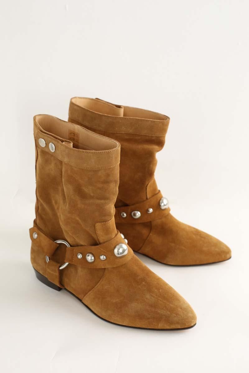 Ankle boots ISABEL MARANT - Seconde Main Brown