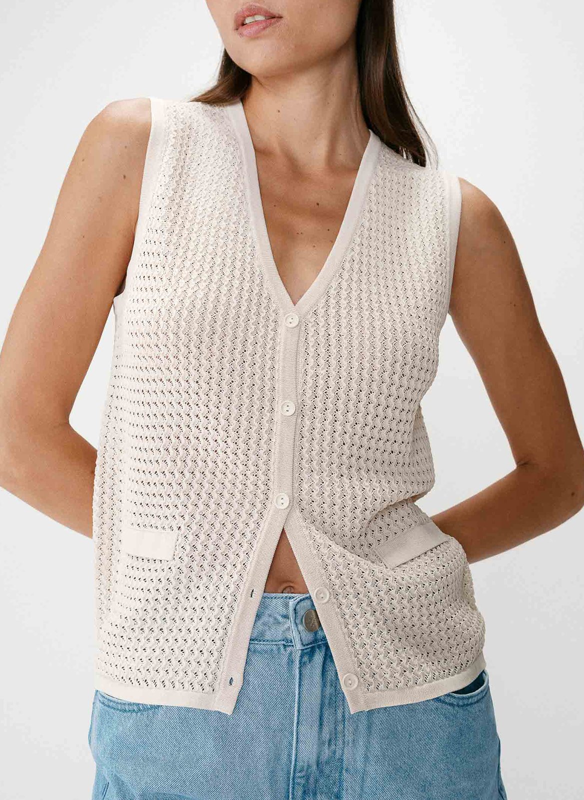 Strickjacke - Schalkragen GRACE ET MILA