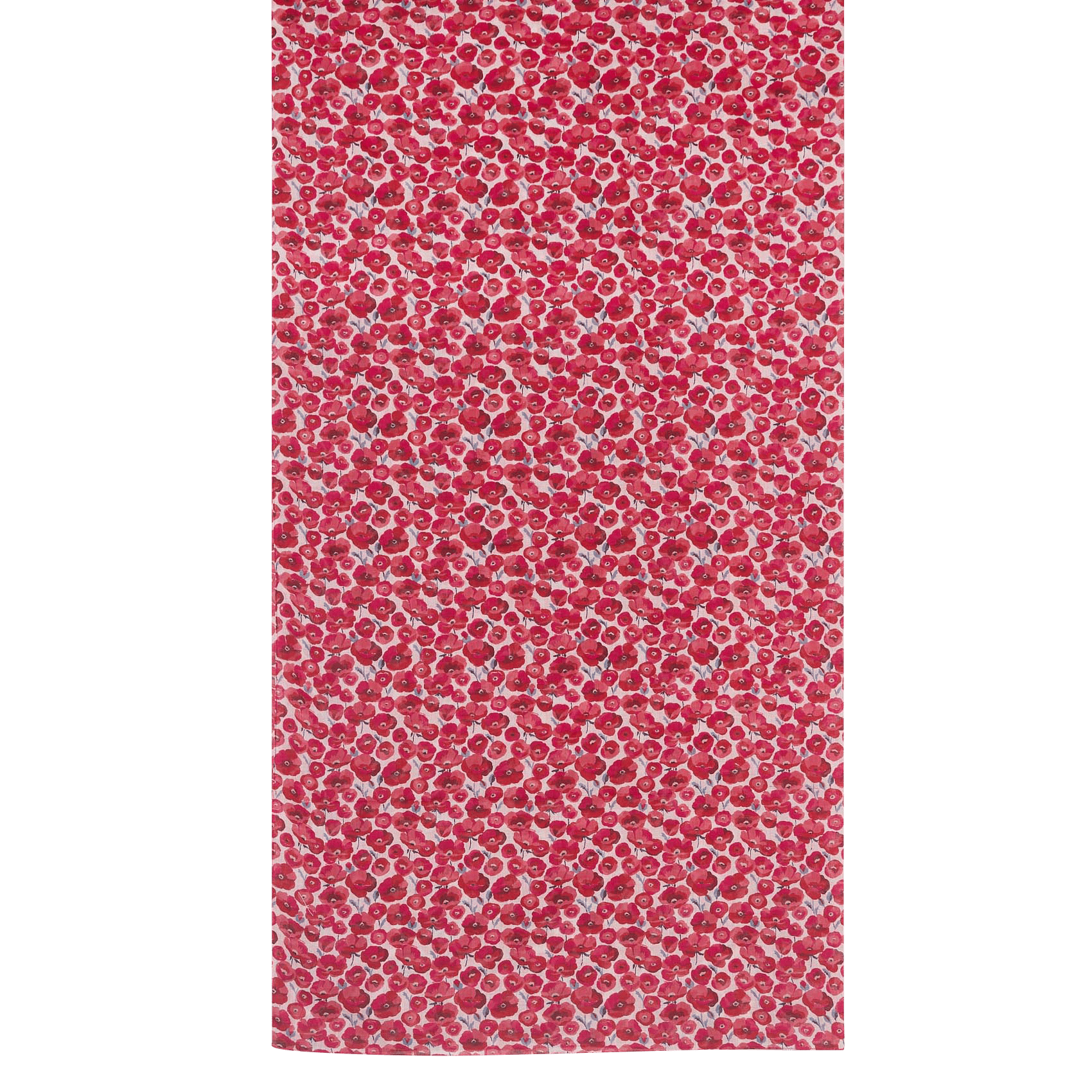 Baumwolltuch mit Print AU PRINTEMPS PARIS Rot