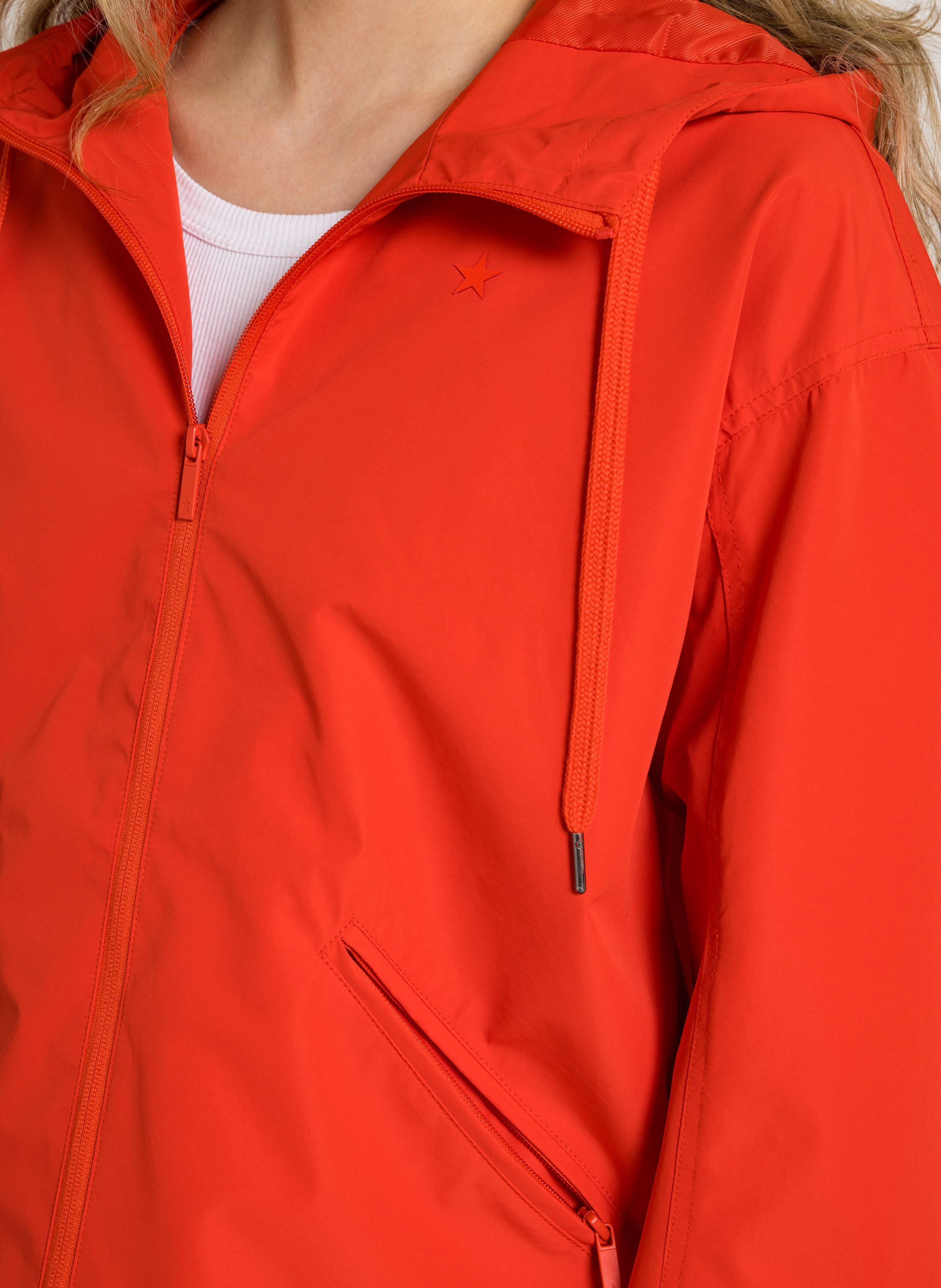 Kapuzenjacke mit Stehkragen SUD EXPRESS Rot