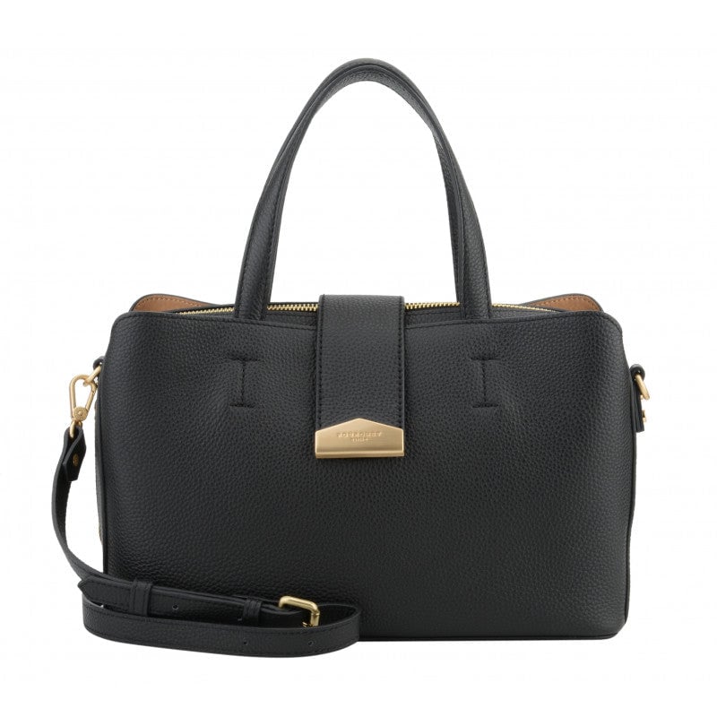Leather handbag Black