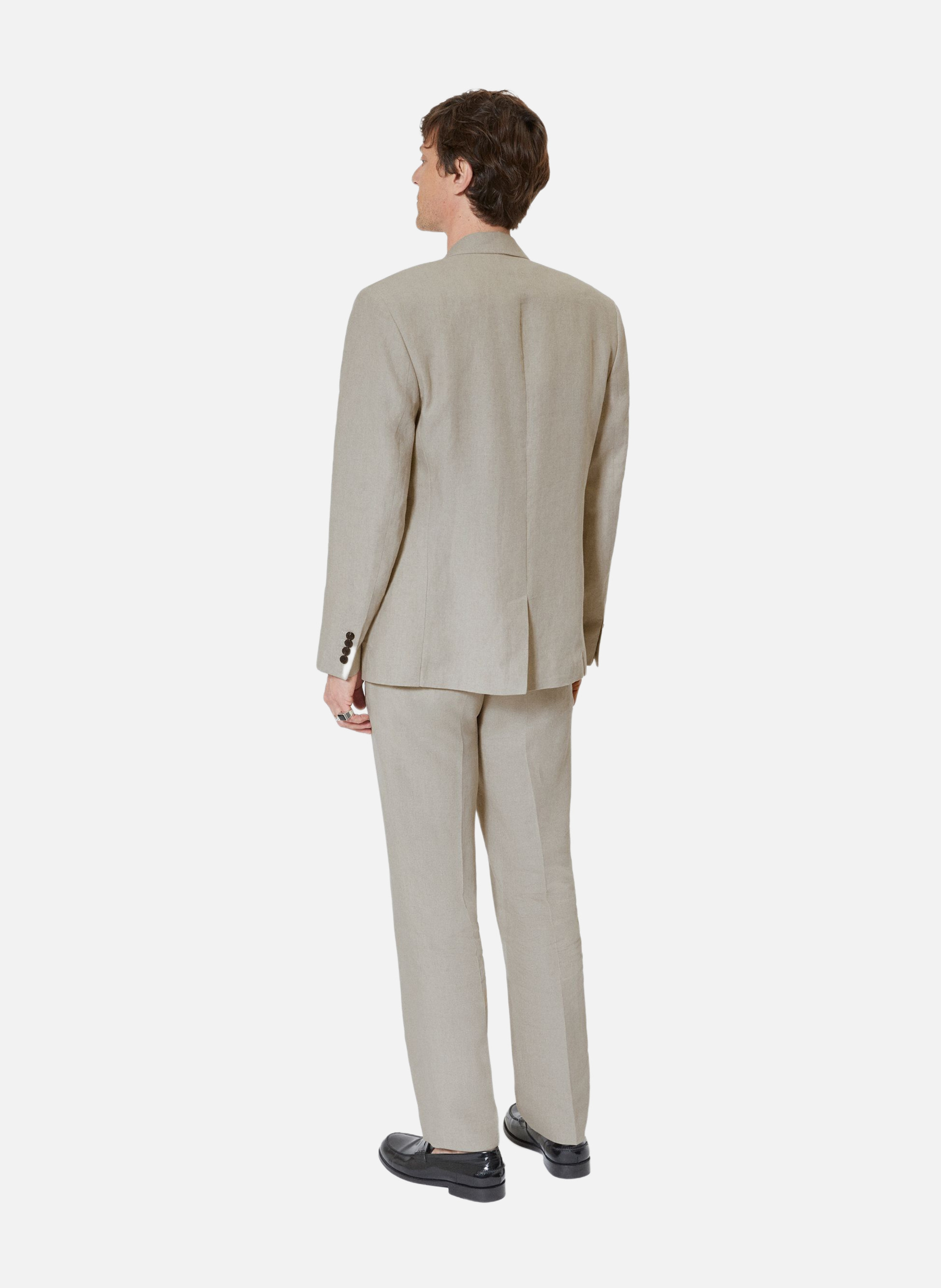 Linen suit jacket THE KOOPLES Beige