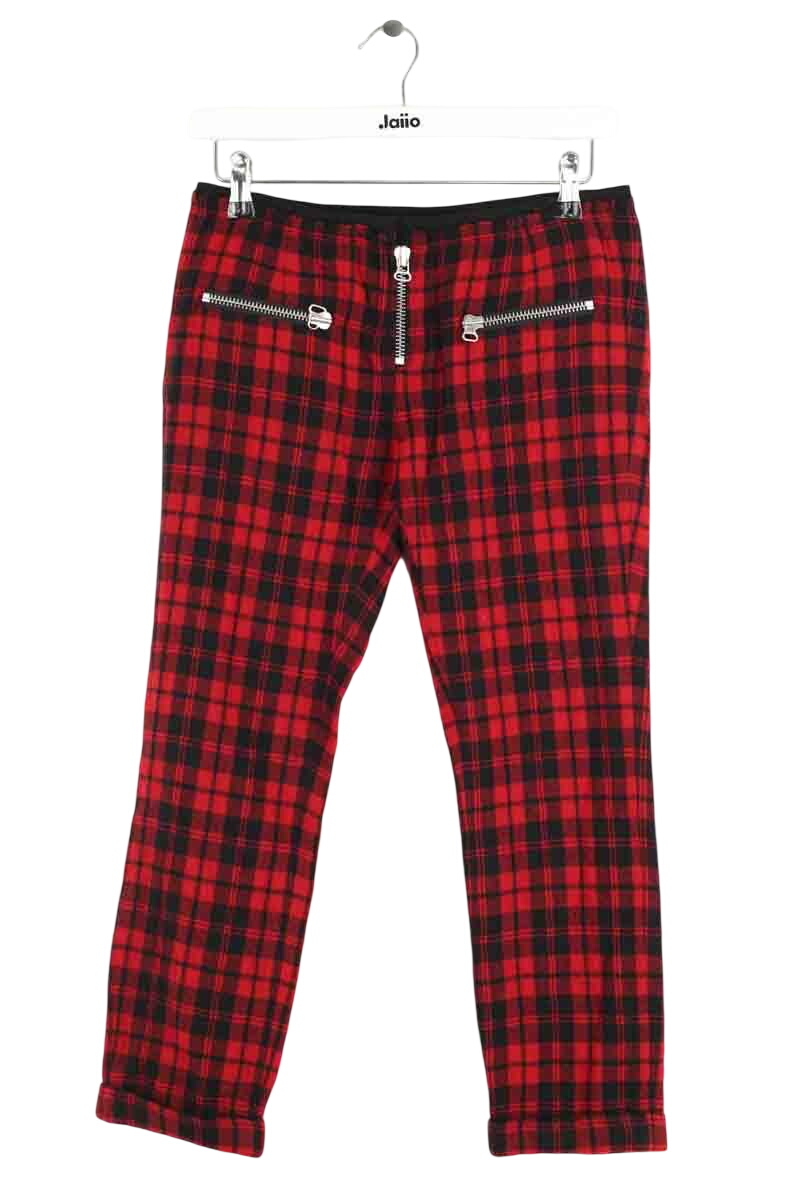 Pantalon droit ISABEL MARANT ÉTOILE - SECONDE MAIN Rouge