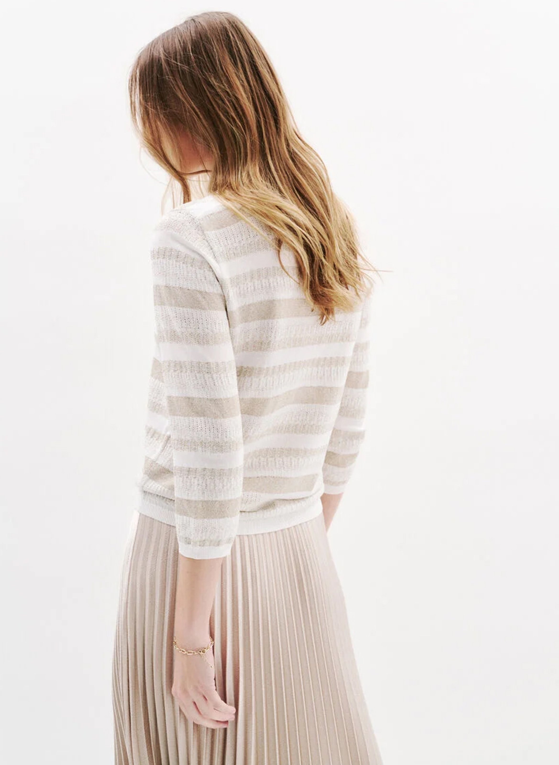 Boat-neck sweater CAROLL Beige