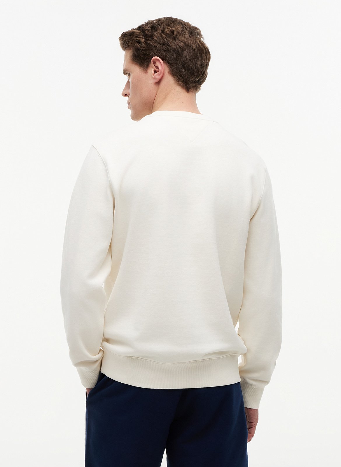 Bedruckter Rundhals-Sweater TOMMY HILFIGER Gelb