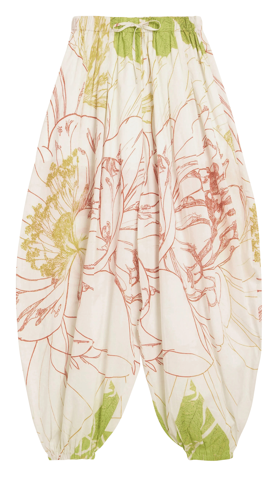 Pantalon baloon imprimé  DESIGUAL Vert