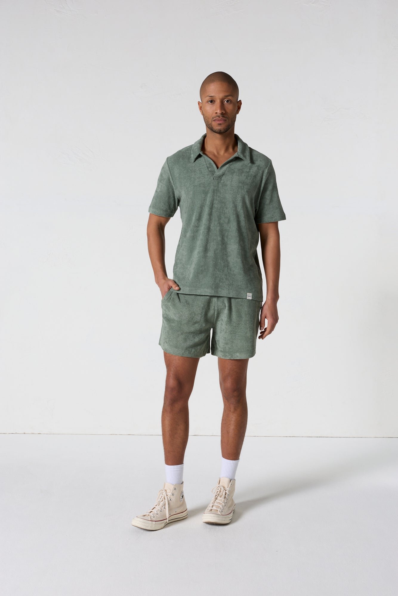 Polo manches courtes buggy JOTT Vert