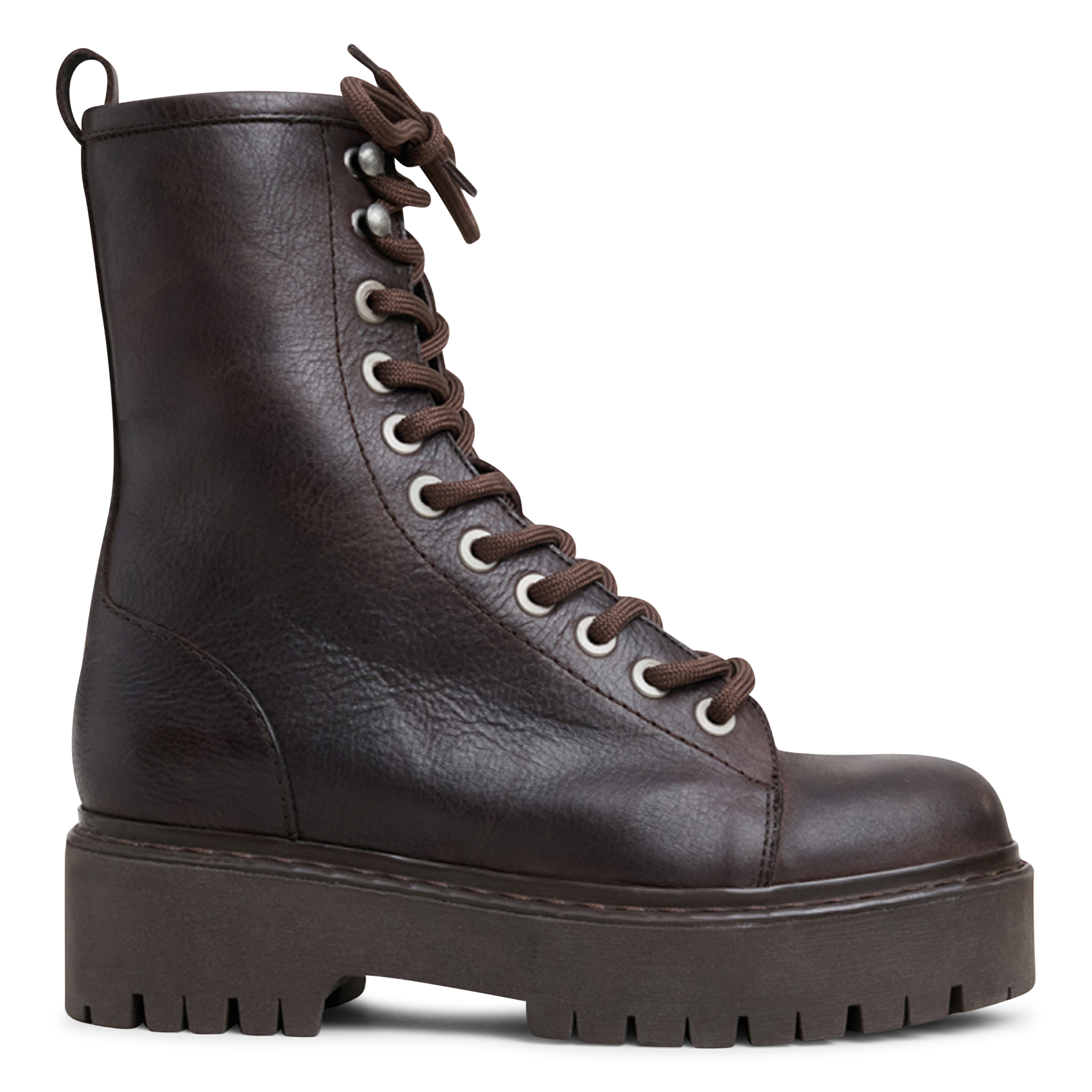 Schnürstiefel aus Leder JONAK Braun