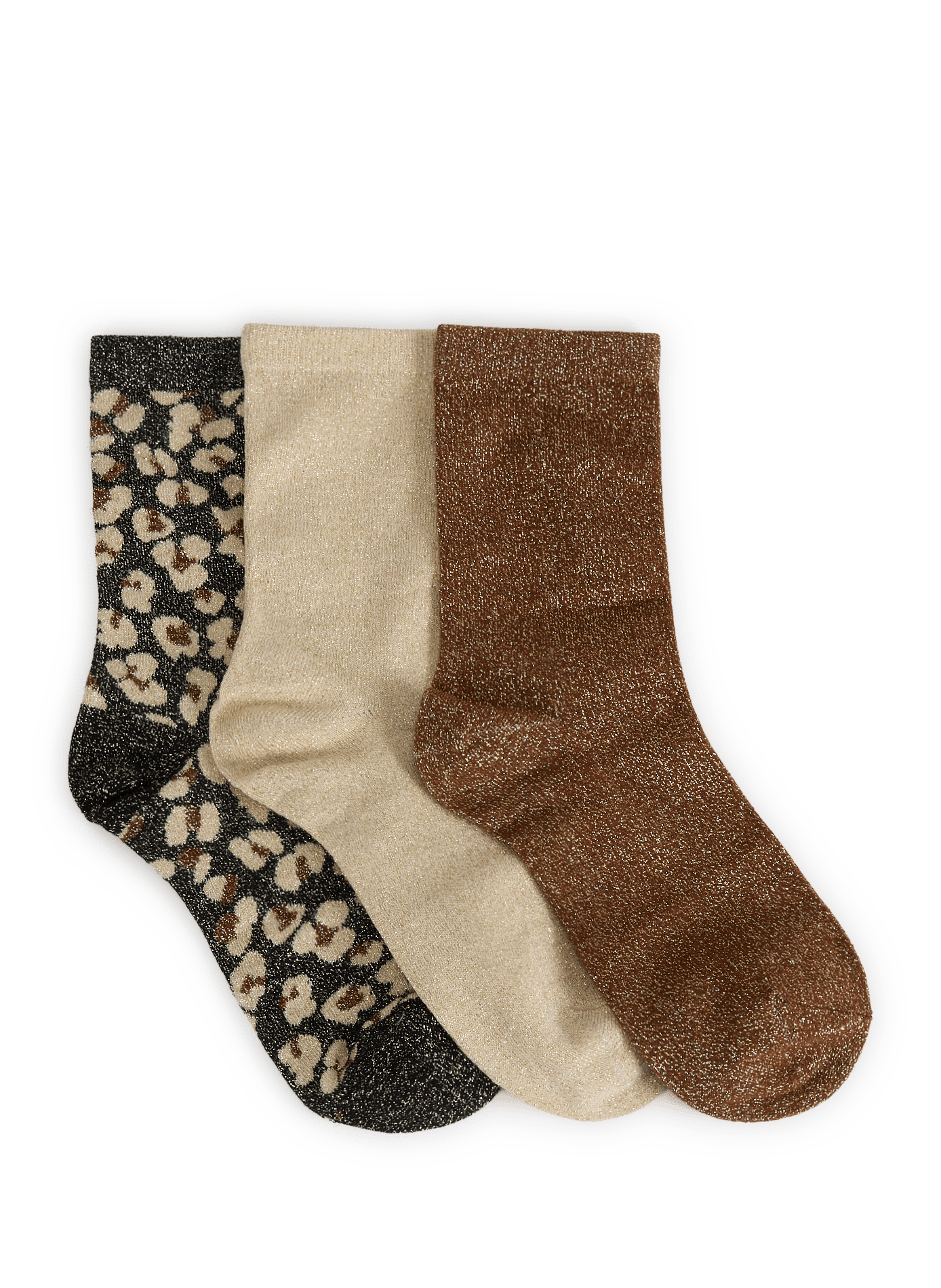 Coffret de 3 chaussettes métallisées SAISON 1865 Multicolore