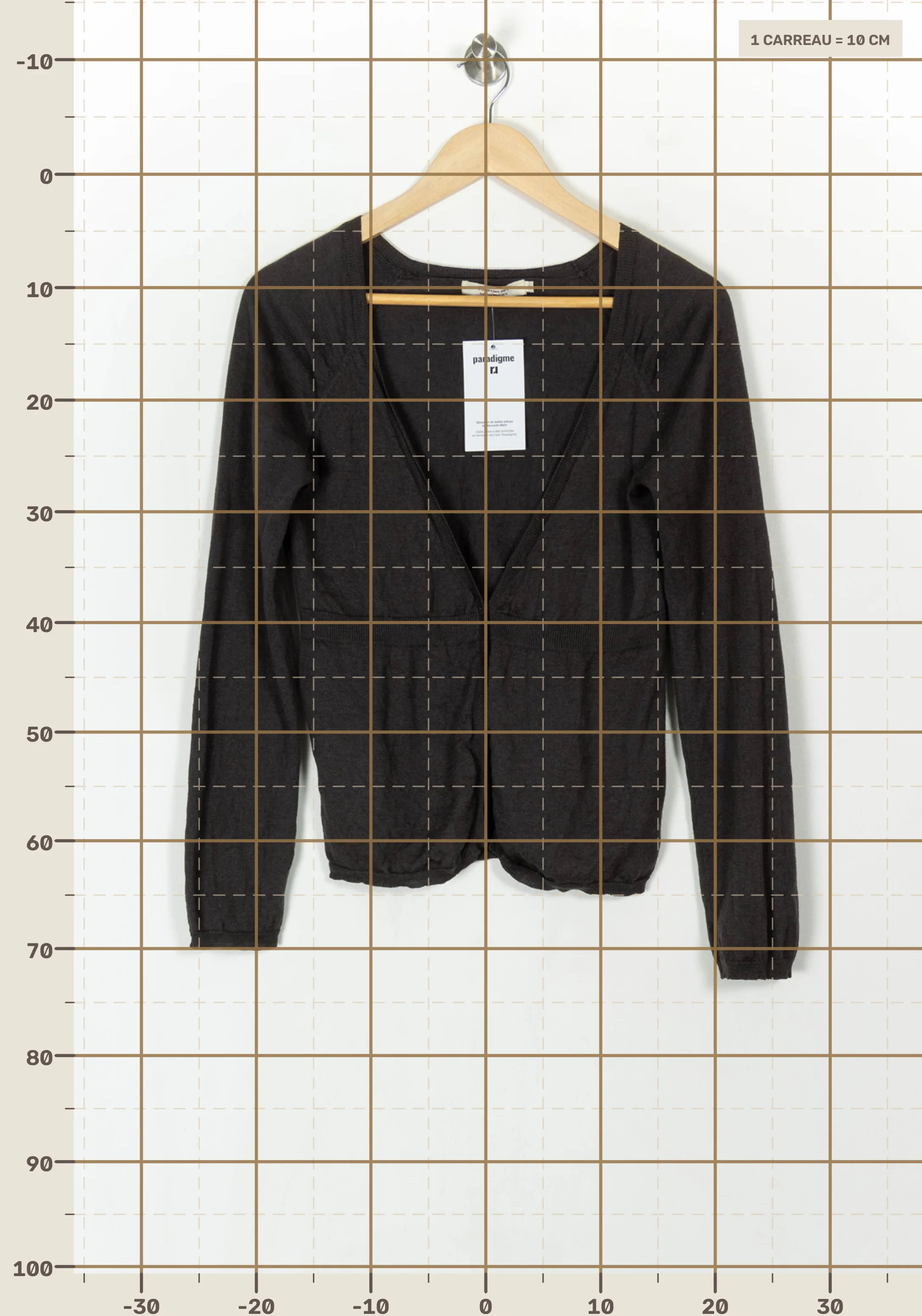 Cardigan COMPTOIR DES COTONNIERS - Seconde main Marron