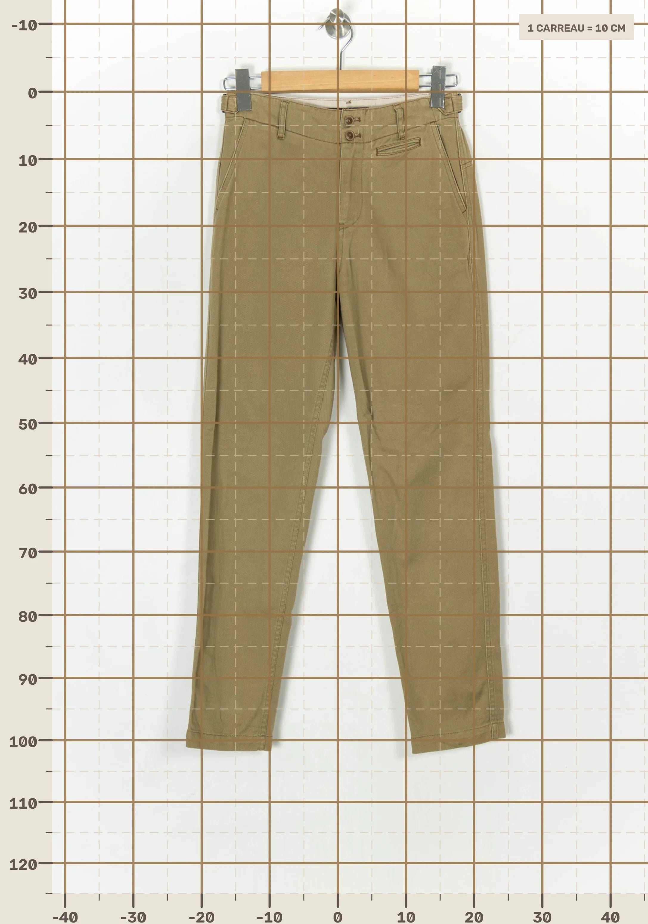 Pants COMPTOIR DES COTONNIERS - Seconde main Green