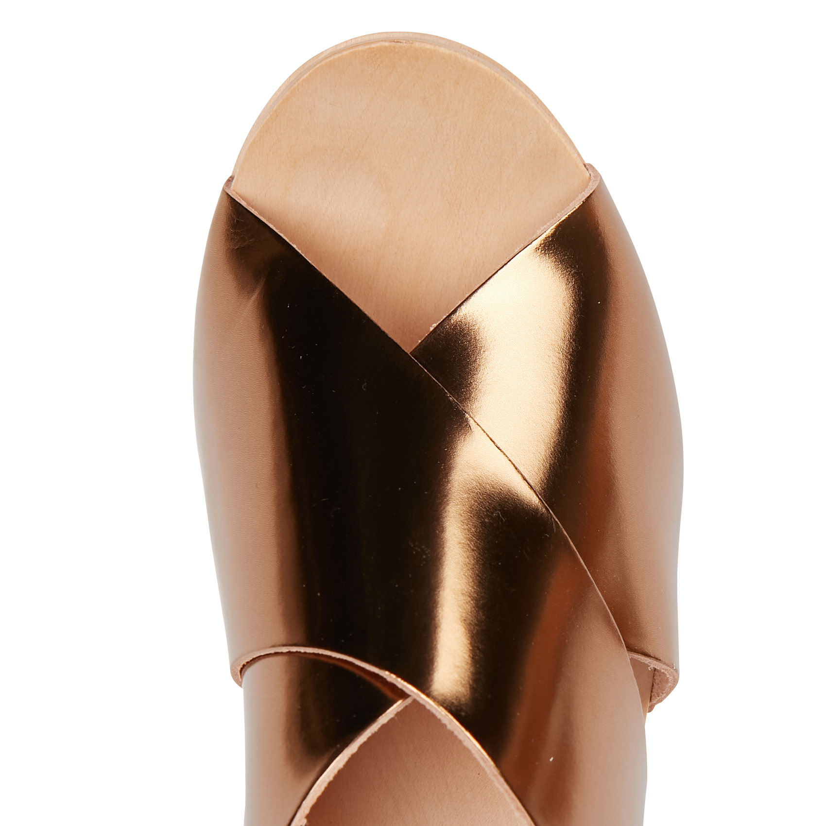 Open klompen met hoge hak SABOTS YOUYOU Bruin