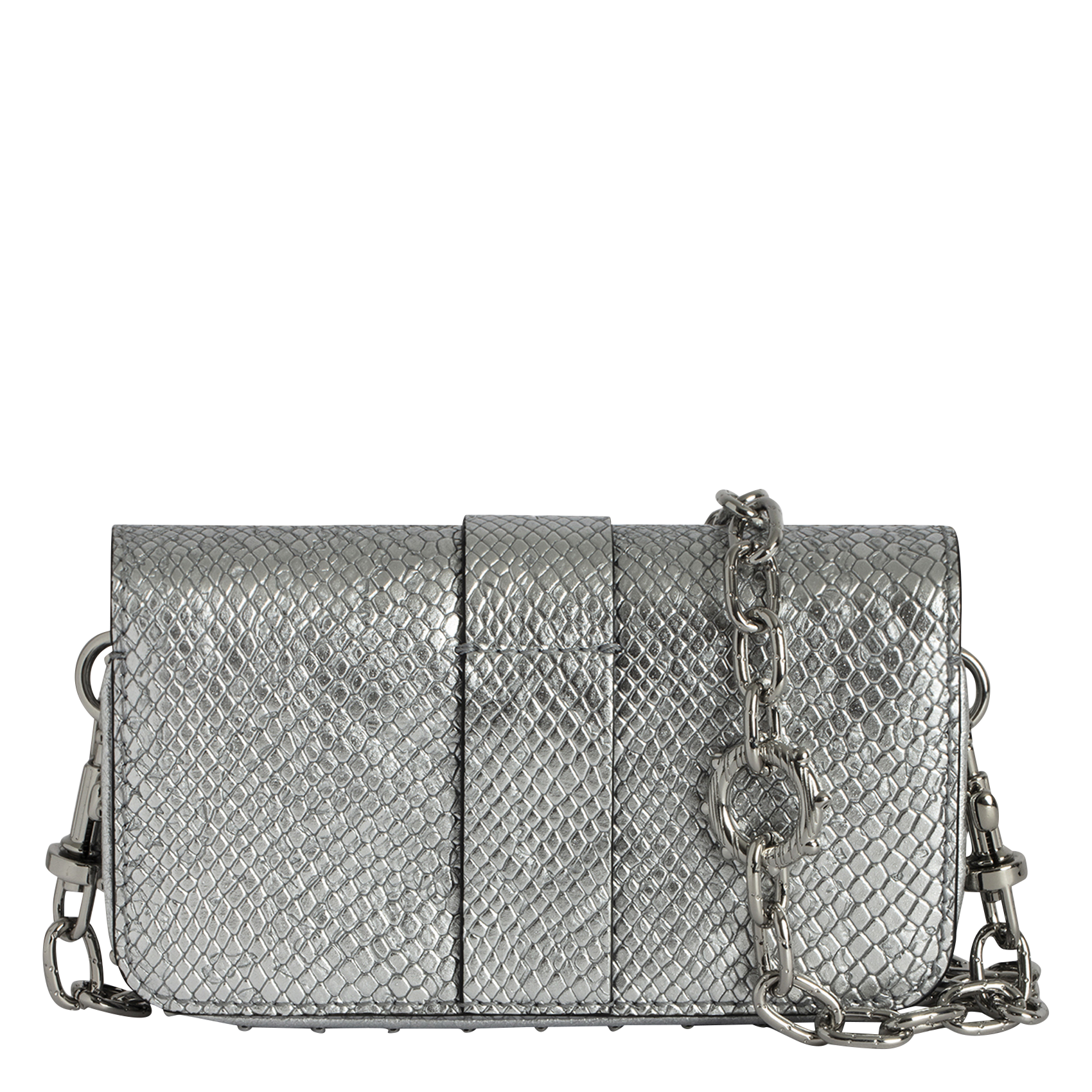 Dori leather shoulder bag ZADIG&VOLTAIRE Grey