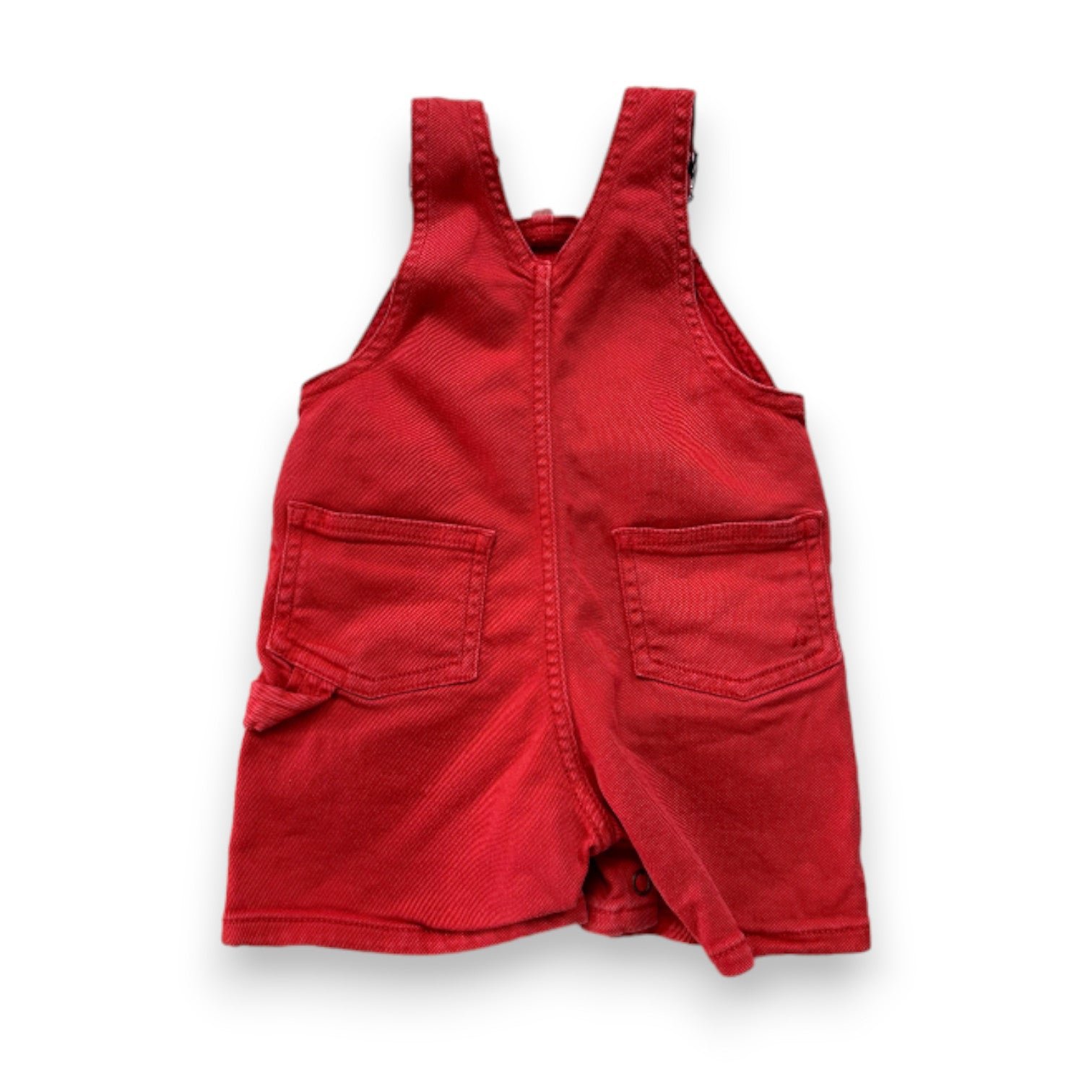 Baby red overalls - 6 months BONPOINT - Seconde Main Red