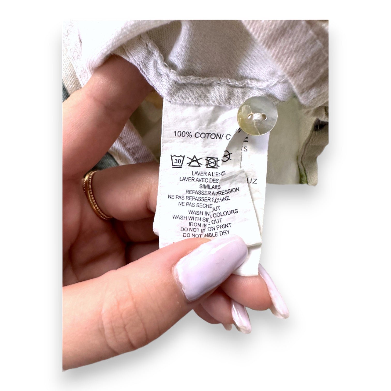 Beige baby blouse - 18 months ARSENE ET LES PIPELETTES - Seconde Main Beige