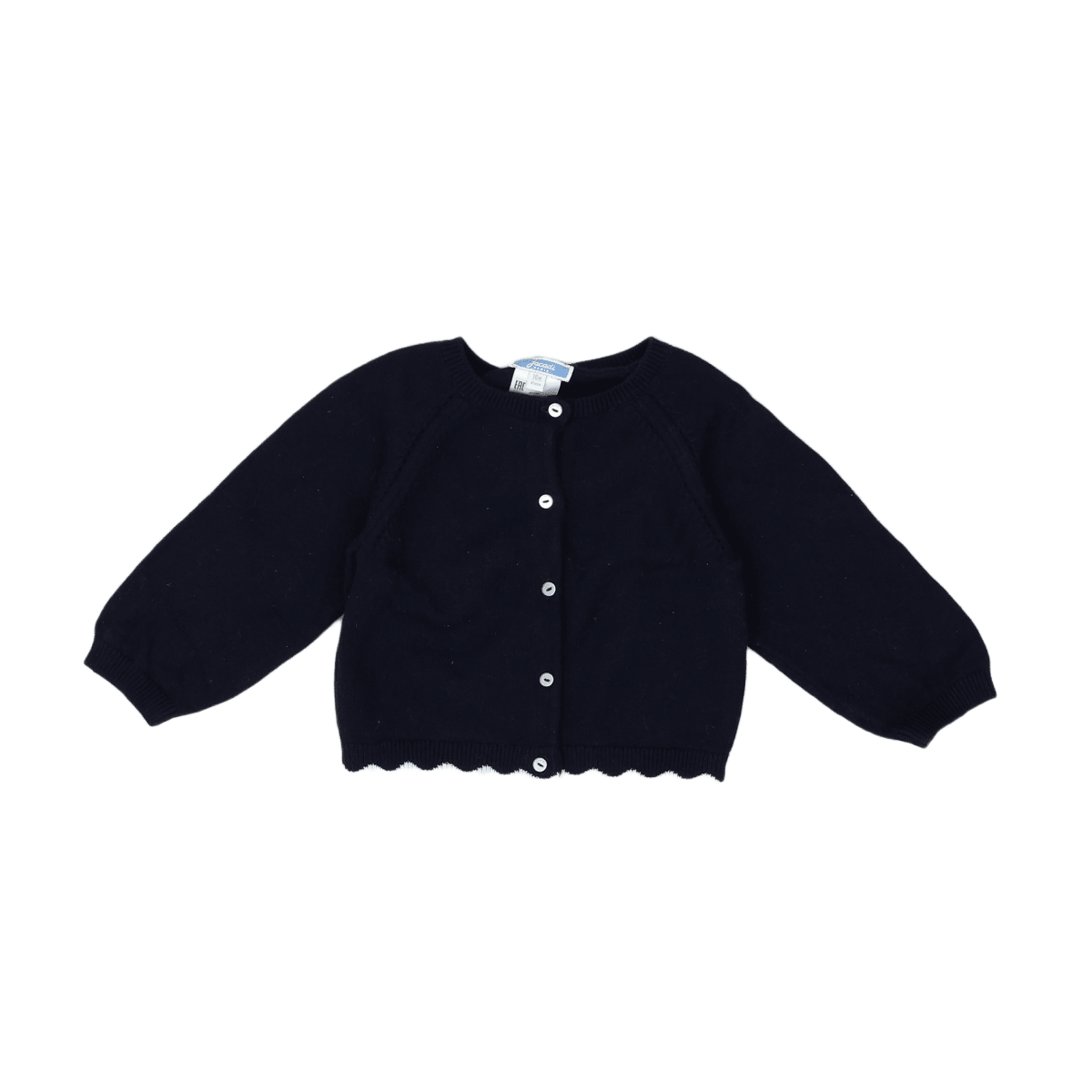 Blue baby cardigan - 18 months JACADI - Seconde Main Blue