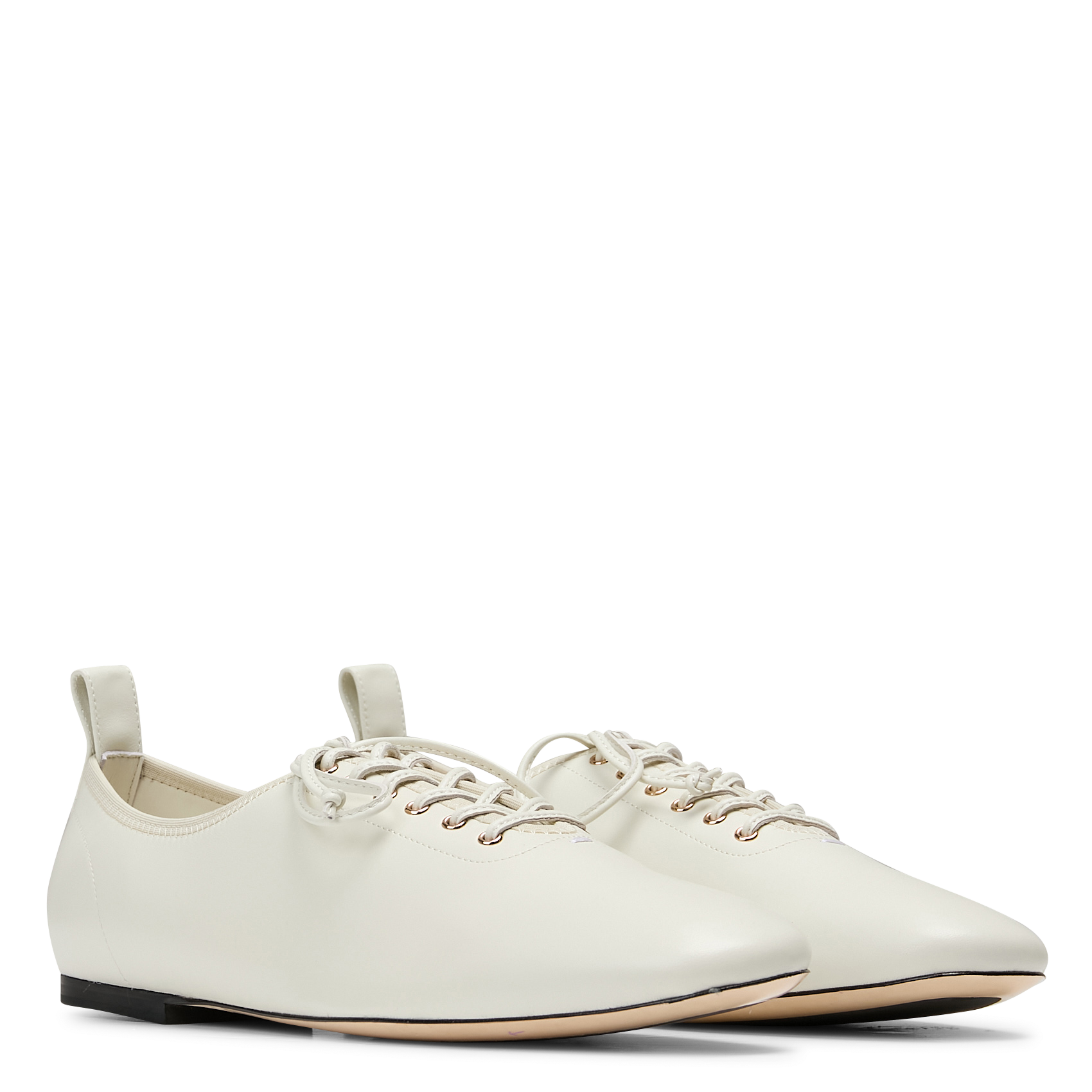 Derbies en cuir MI/MAI Blanc