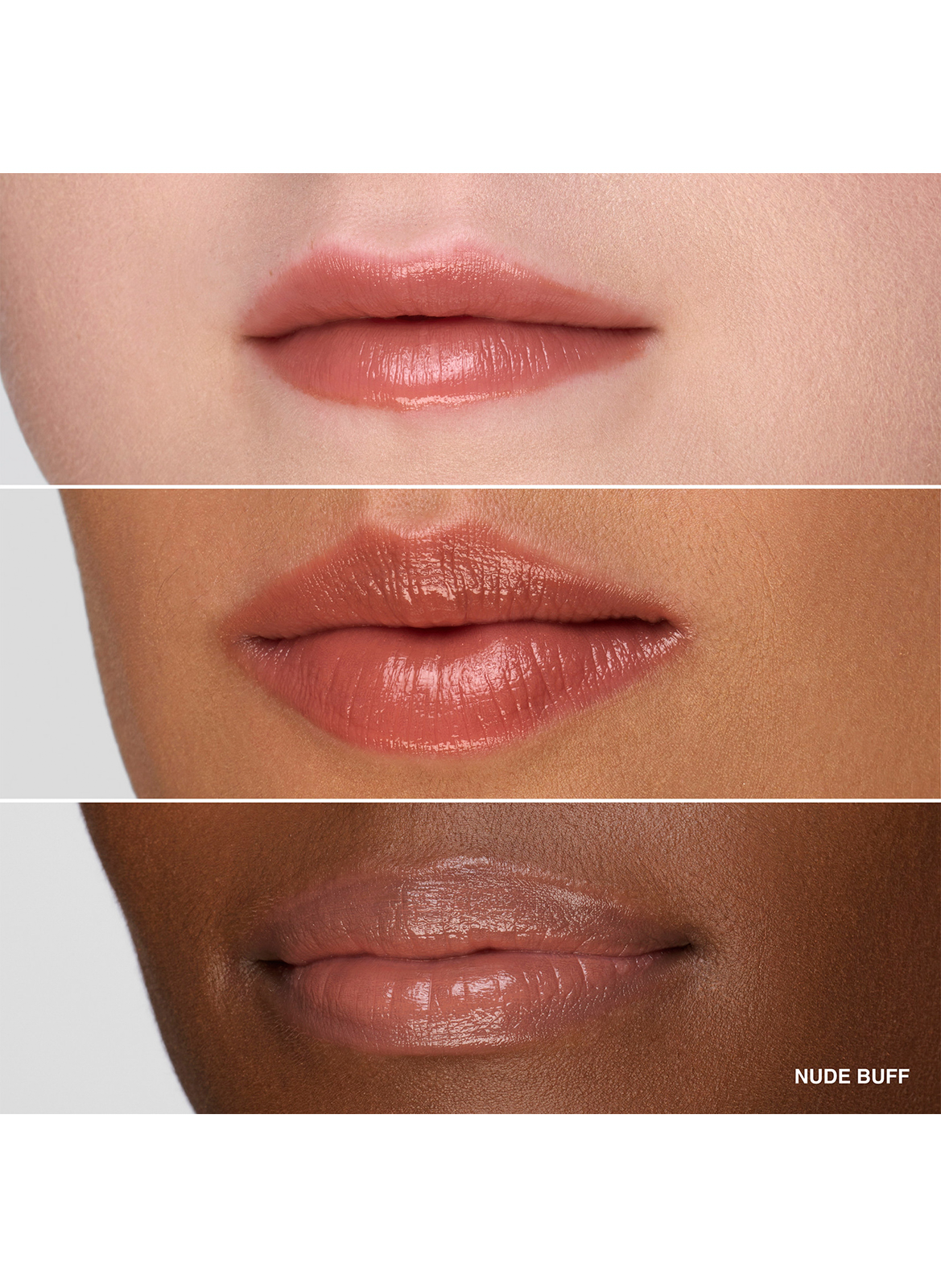 Extra Color Shine - Rouge à lèvres brillance intense Nude buff