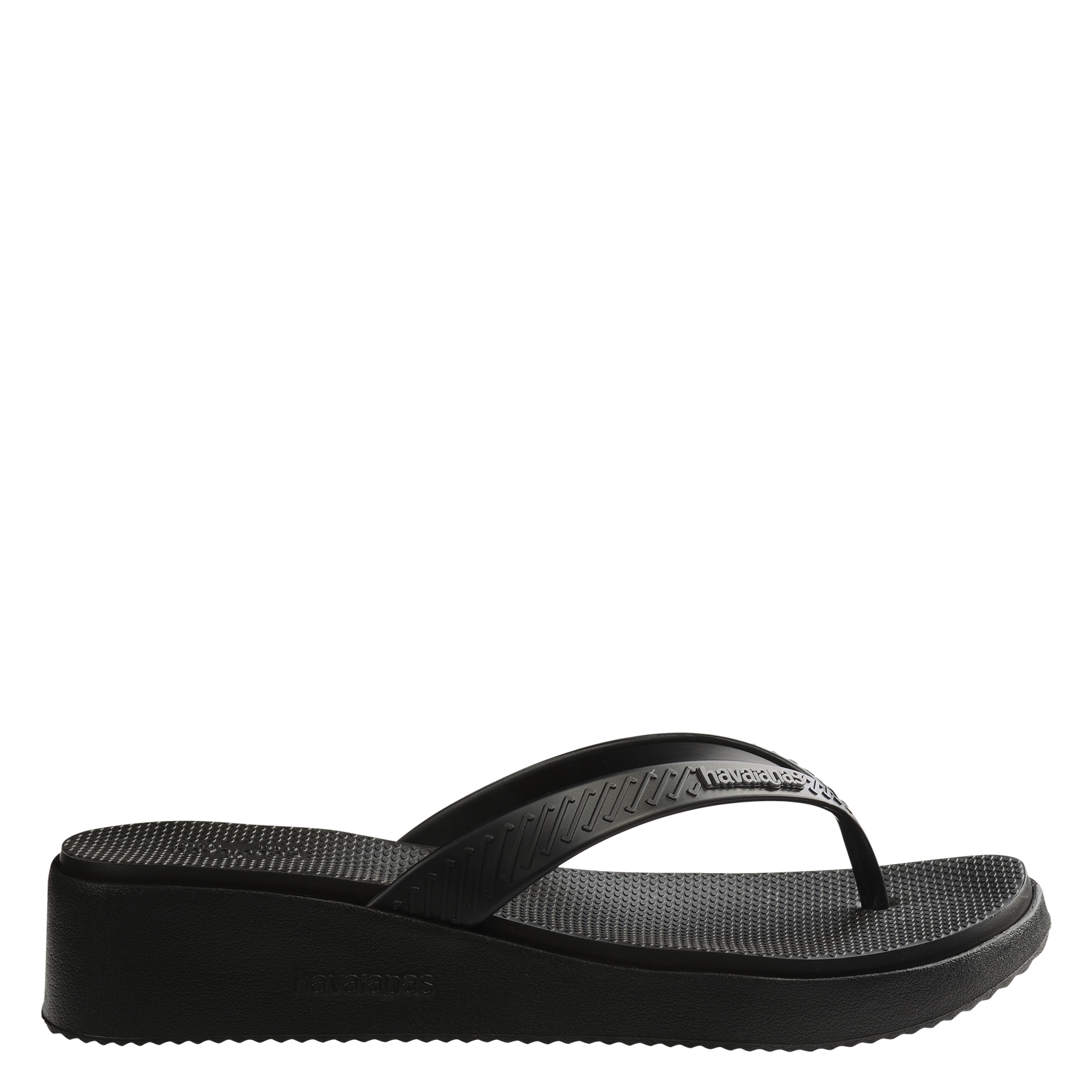 High platform flip-flops HAVAIANAS Black