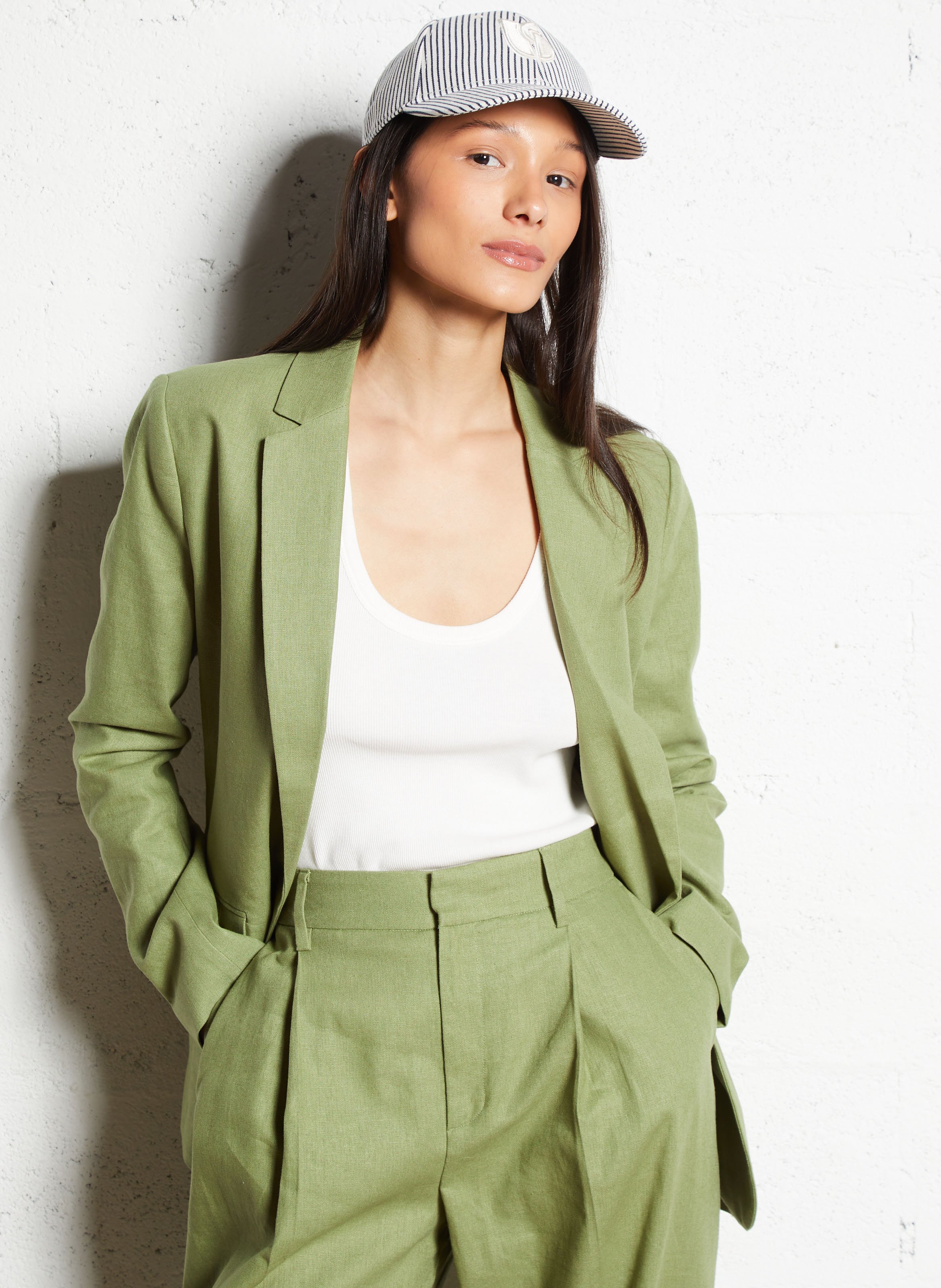 スーツ MAX MARA Women Suit Jackets 2421046032600 032 Green スーツ MAX MARA Women Suit Jackets 2421046032600 032 Green