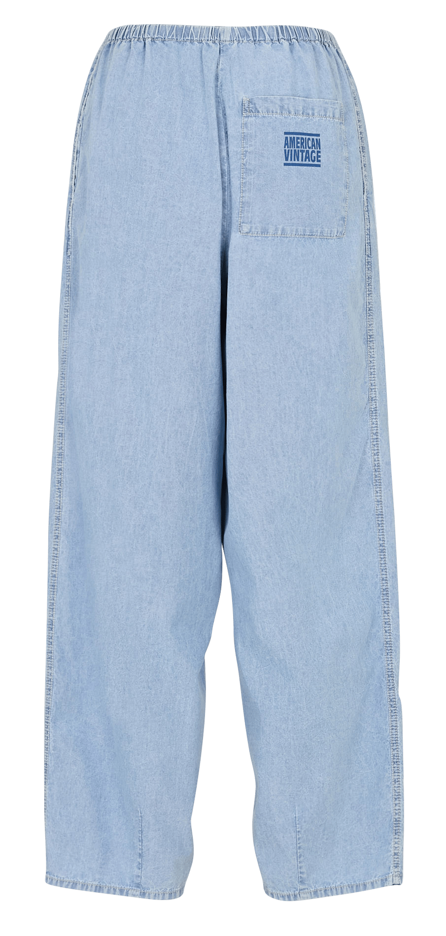 Oversized cotton joggers AMERICAN VINTAGE Blue