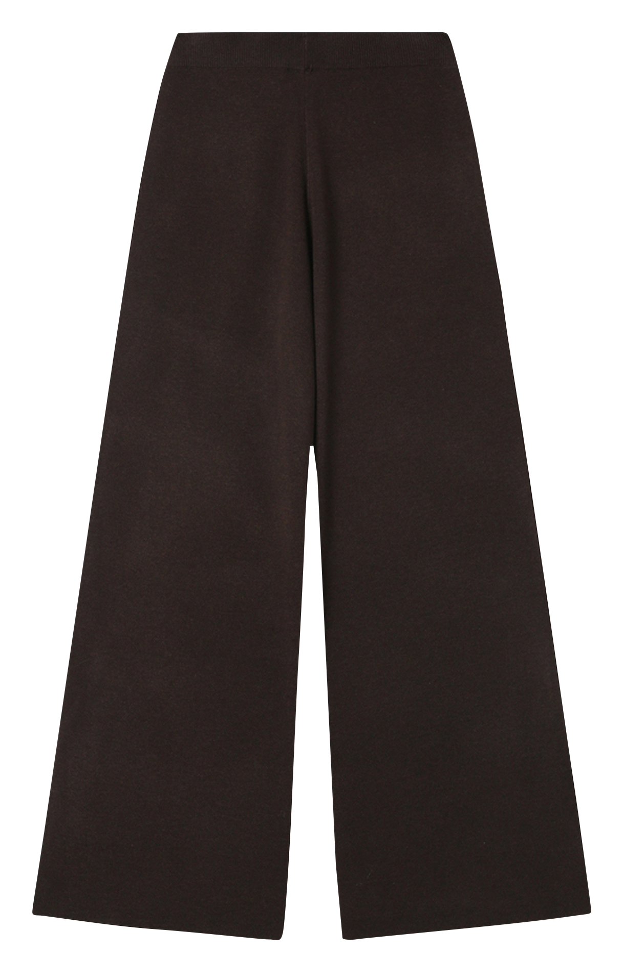 Wide-leg knit pants GRACE ET MILA Brown