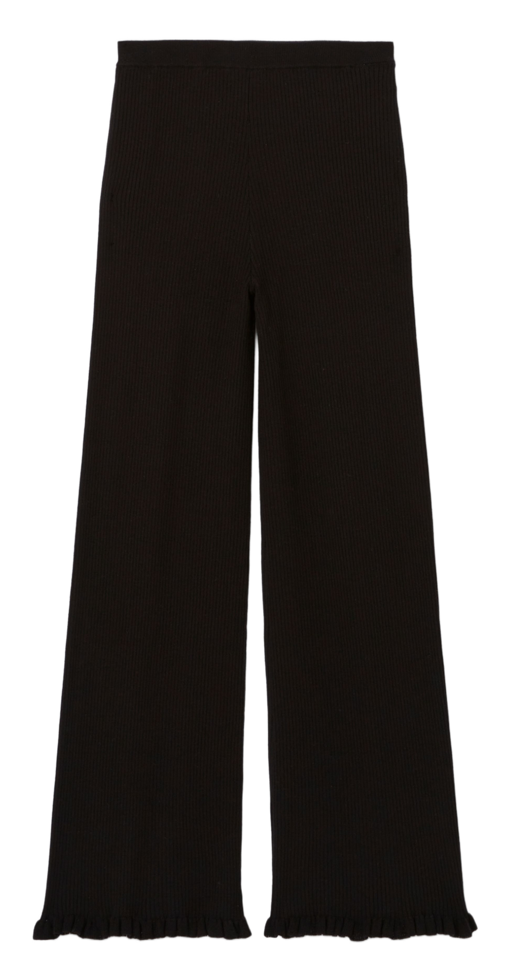 Flare knit pants CLAUDIE PIERLOT Black