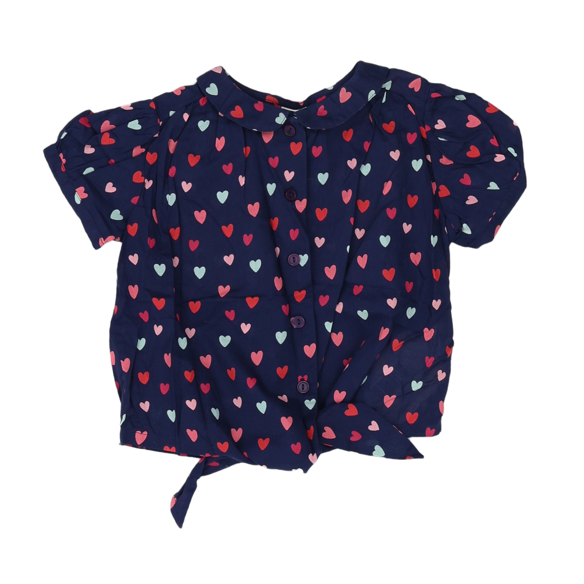 Blue child's shirt - 4 years BONTON - Seconde Main Blue