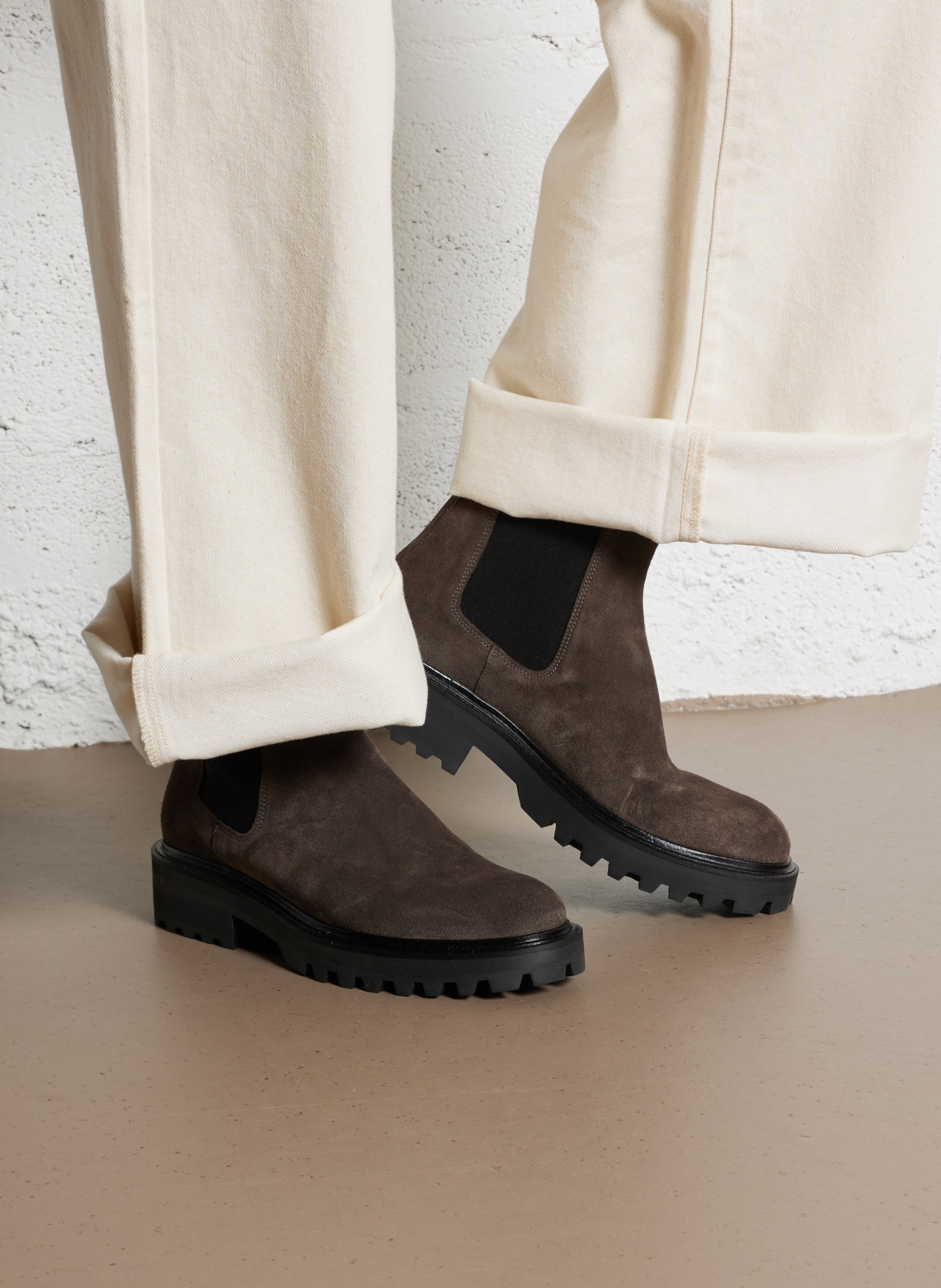 Bianca - Lederstiefeletten BILLI BI Braun