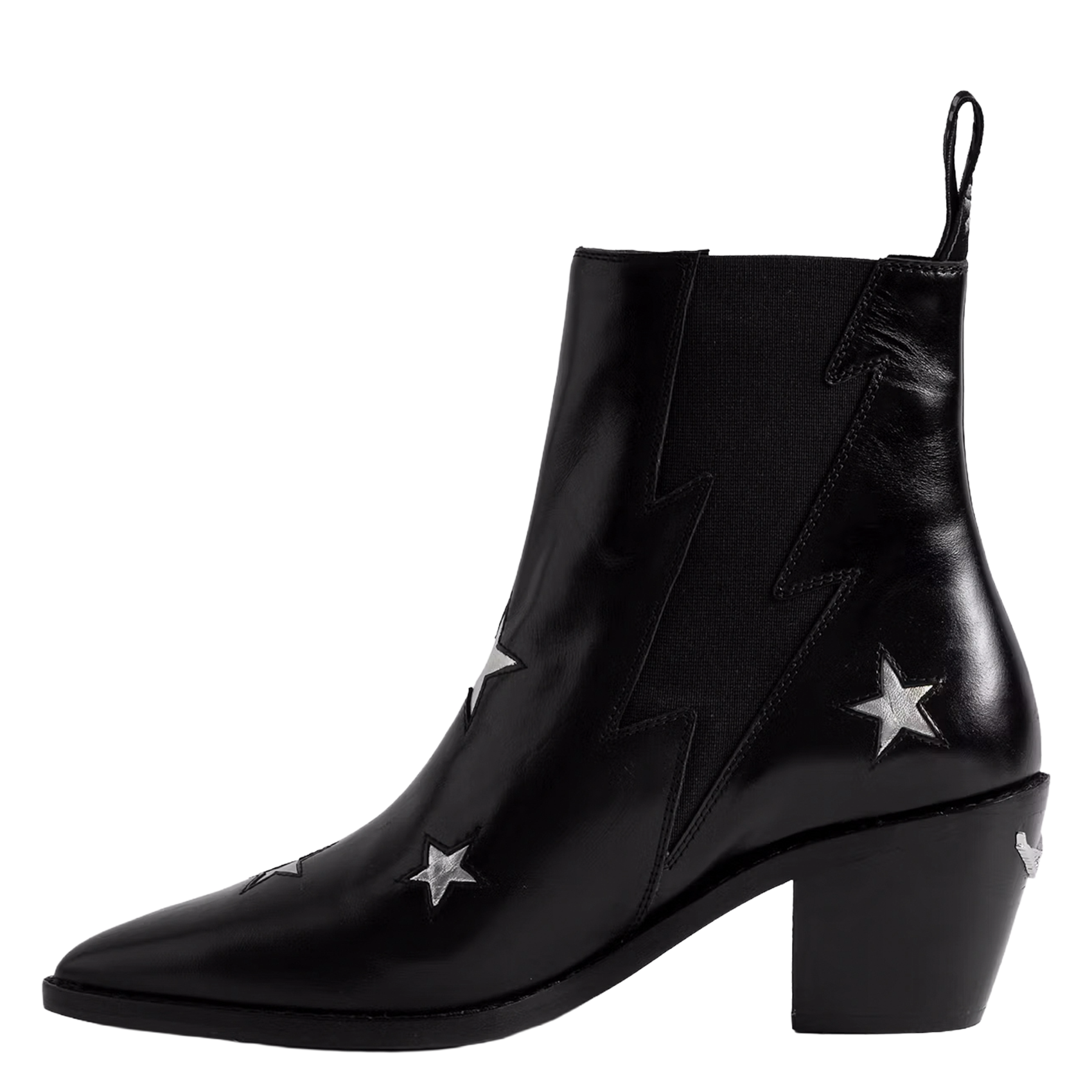 Bottines en cuir ZADIG&VOLTAIRE Noir